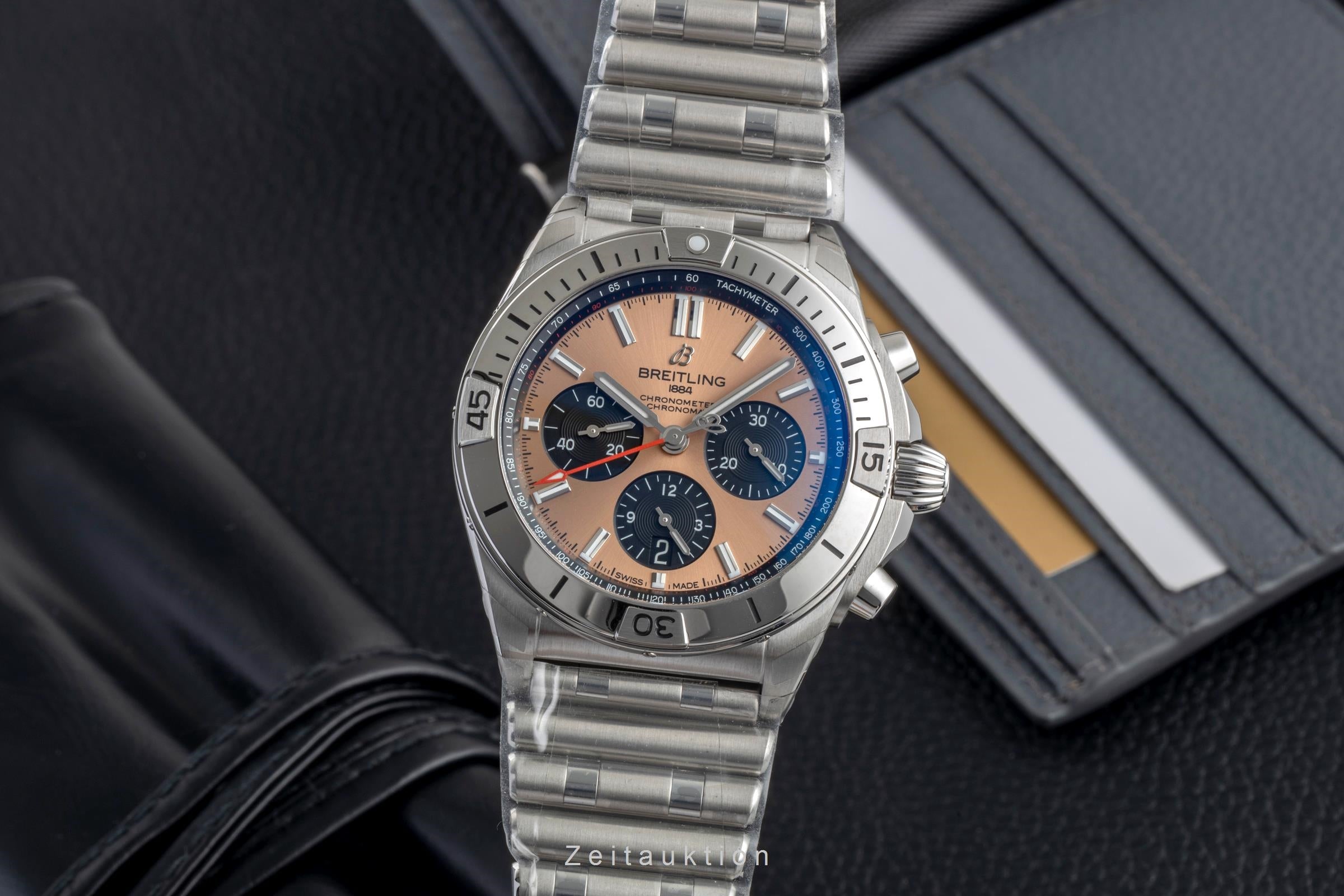 Breitling Chronomat chronograph steel automatic Kal. B01 Ref