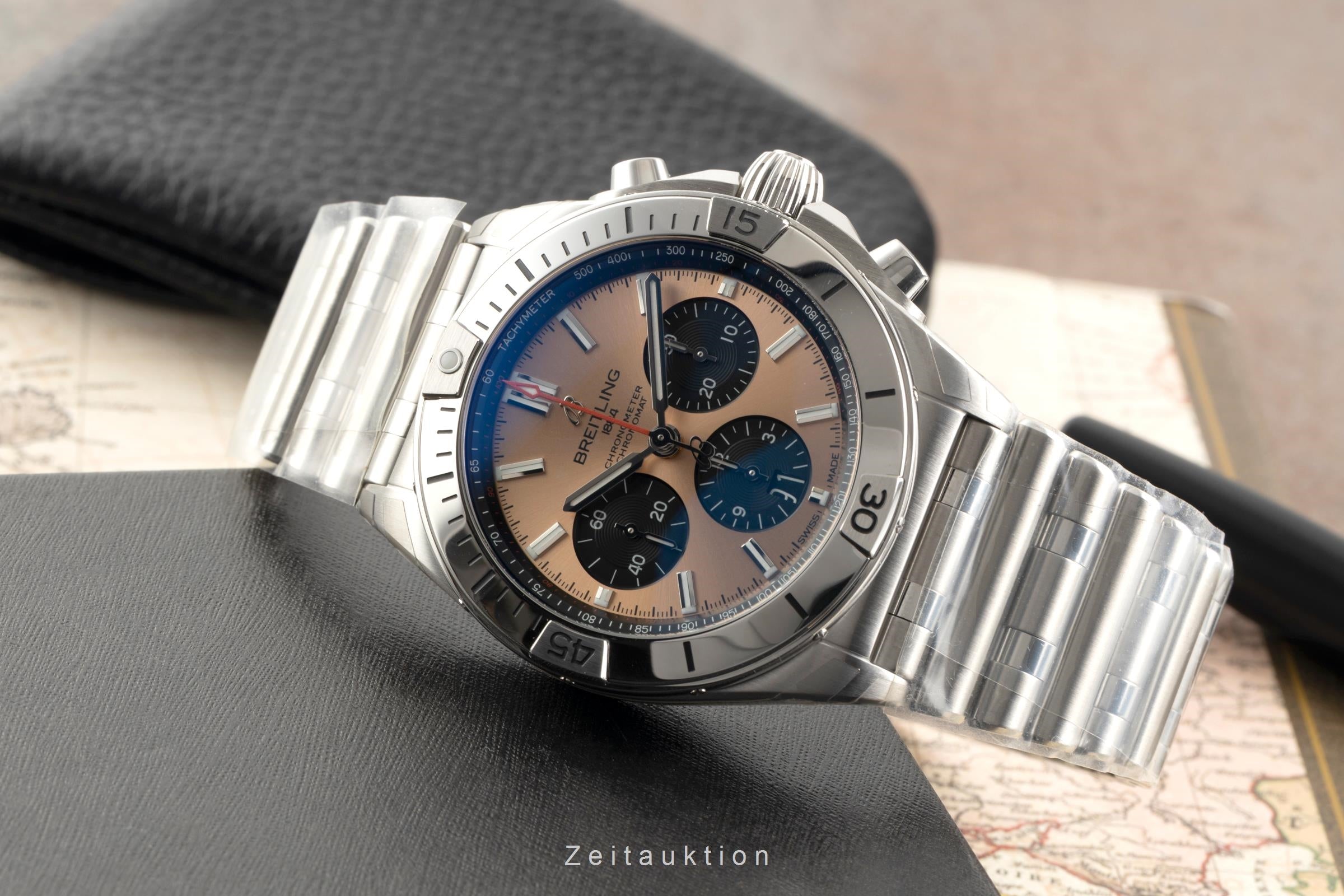 Breitling Chronomat B01 42 Stahl Automatik Ref. AB0134101K1A1 B&P 2026 New  [2602124]
