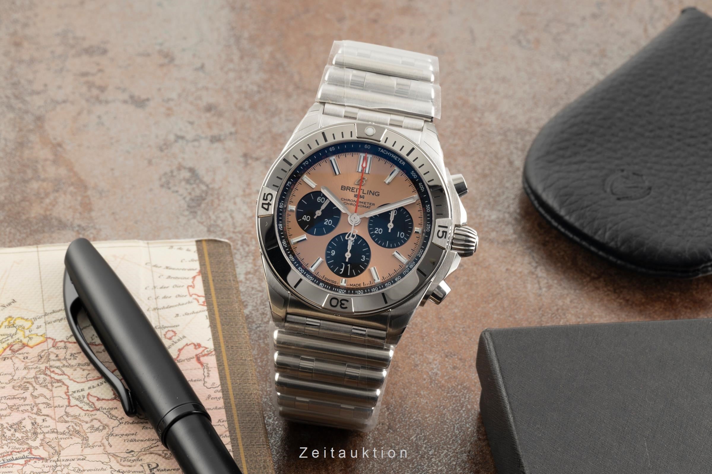 Breitling Chronomat B01 42 Stahl Automatik Ref. AB0134101K1A1 B&P 2026 New  [2602124]