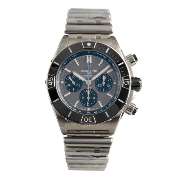 Breitling Chronomat chronograph titanium automatic men's watch EB0136251M1E1 LP: 13500EUR  [2602125]