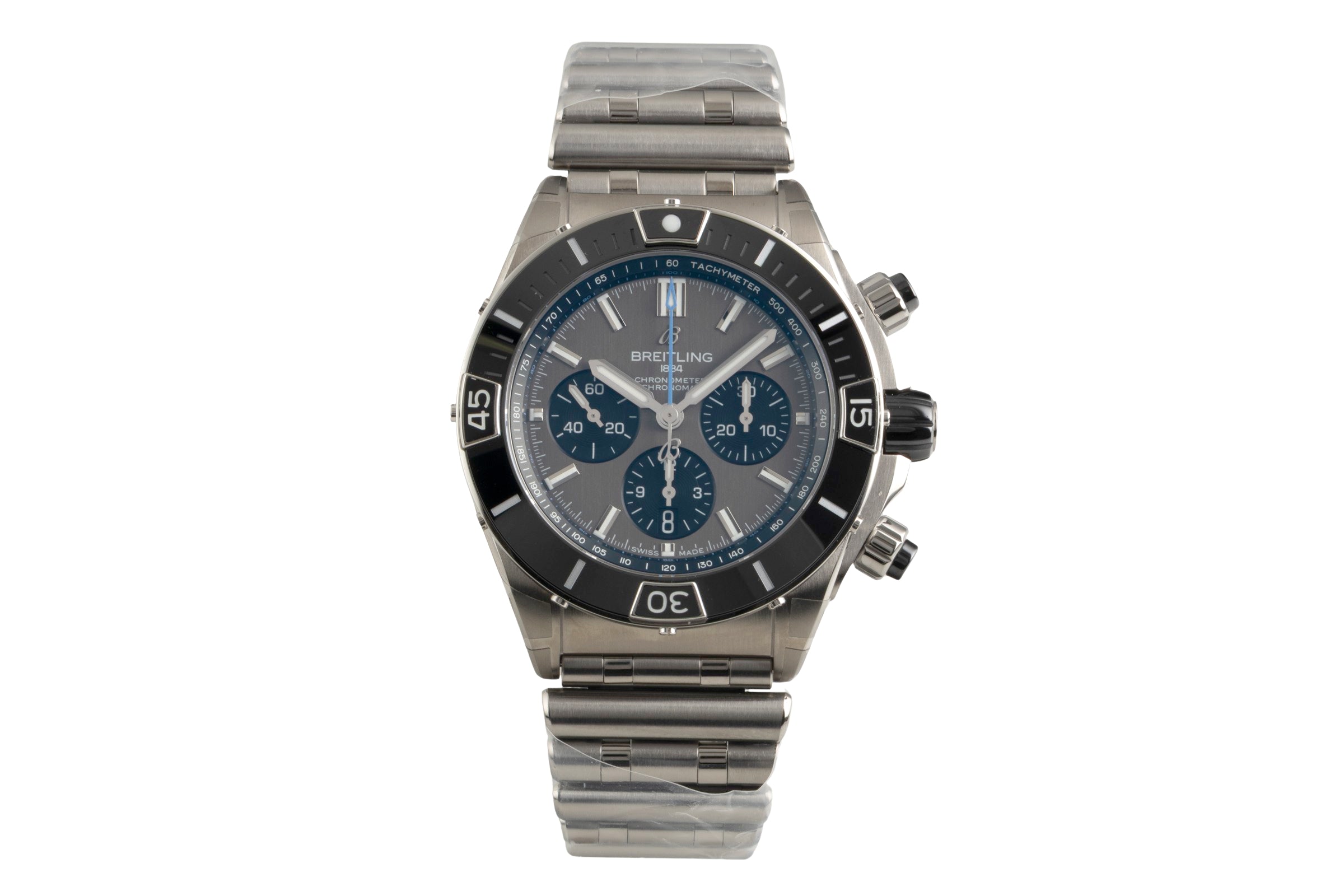 Breitling Chronomat chronographe titane  automatique montre pour hommes EB0136251M1E1 LP: 13500EUR  [2602125]