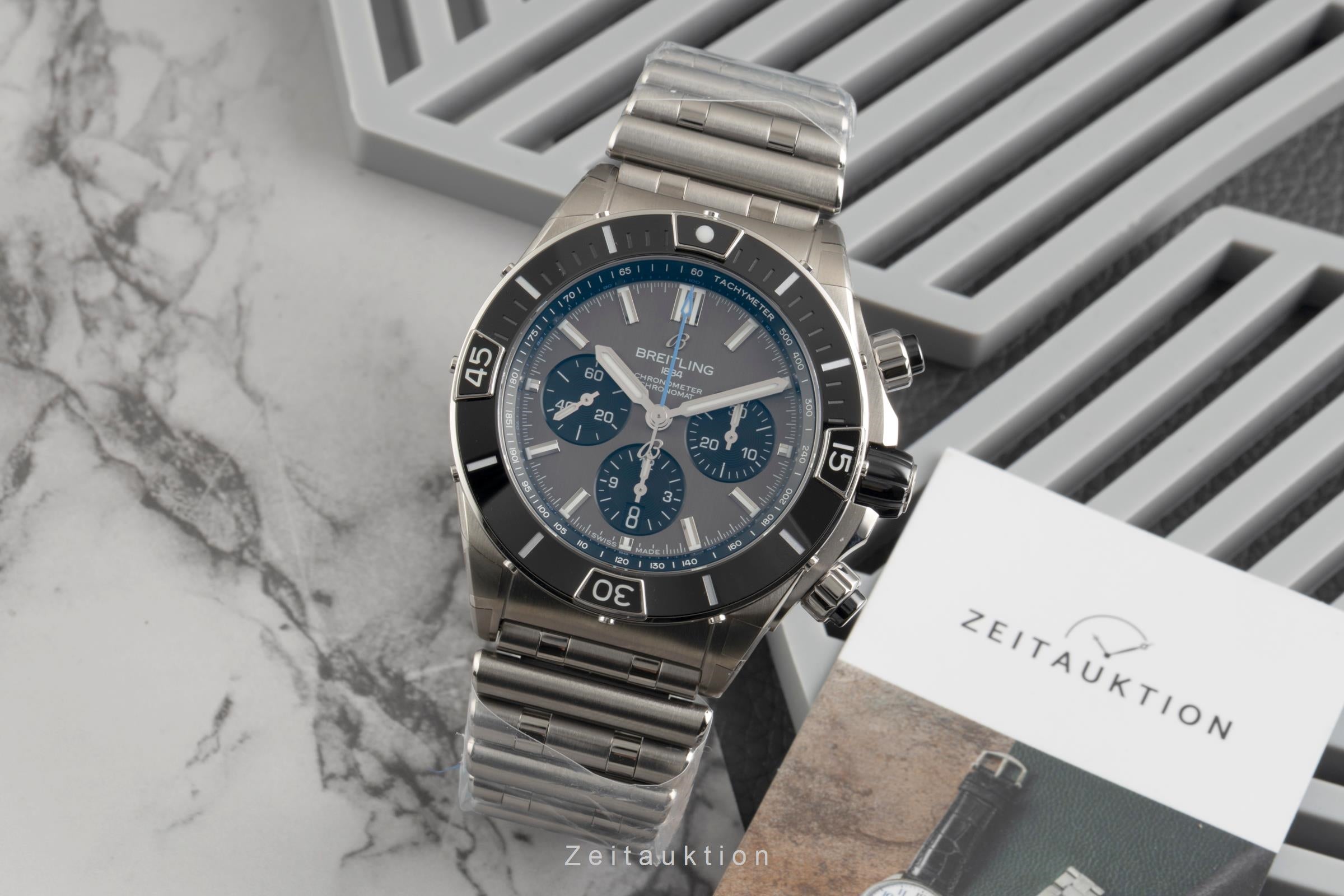 Breitling Chronomat chronograph titanium automatic men's watch EB0136251M1E1 LP: 13500EUR  [2602125]