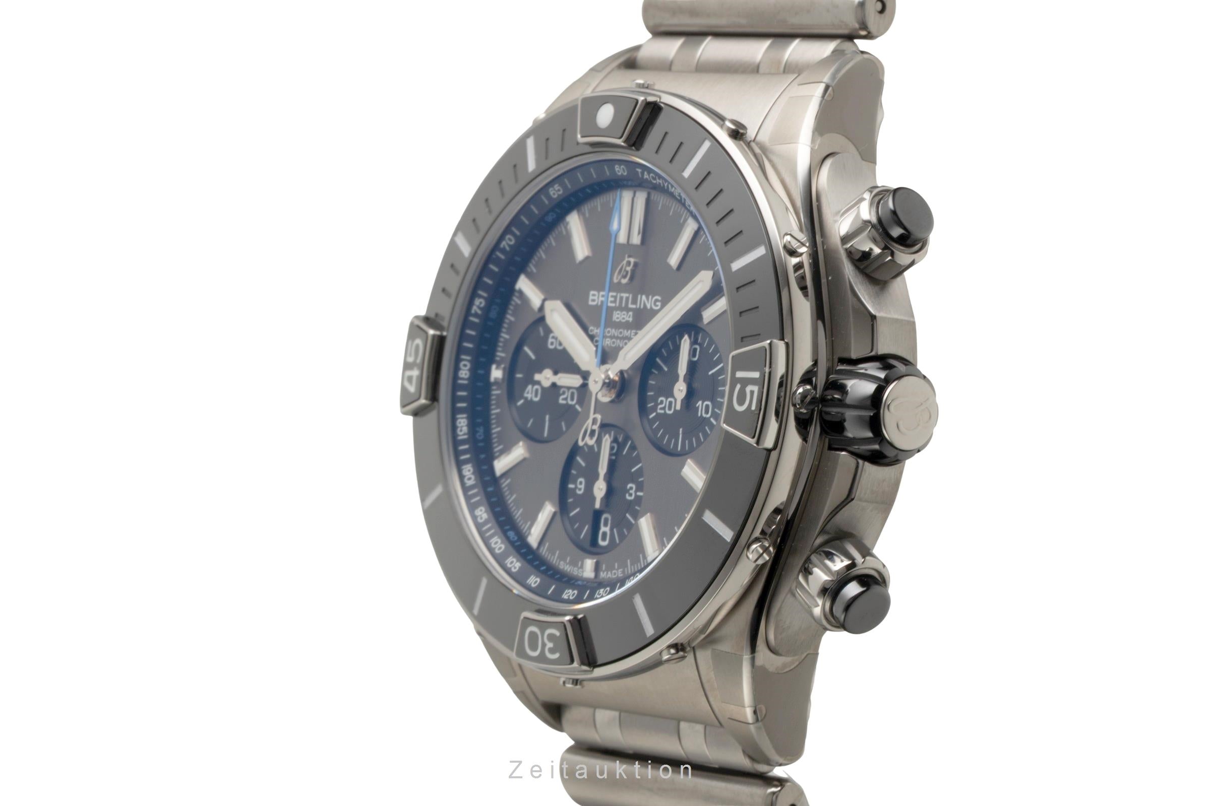 Breitling Chronomat chronograph titanium automatic men's watch EB0136251M1E1 LP: 13500EUR  [2602125]