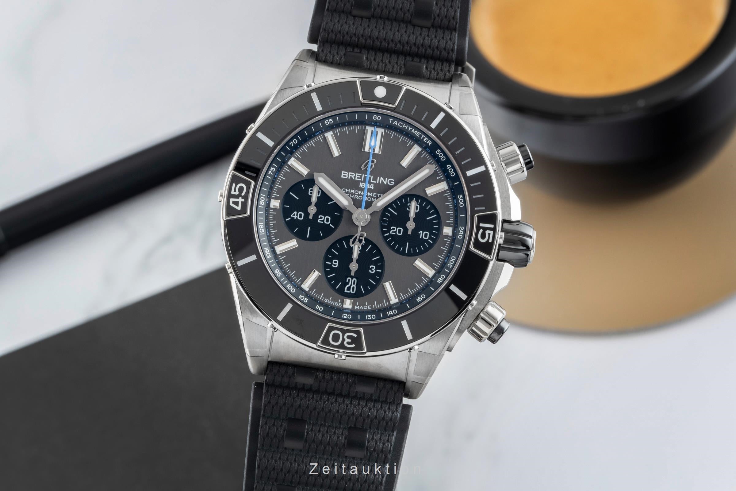 Breitling Chronomat cronógrafo titanio automático reloj para caballeros EB0136251M1S1 LP: 11100EUR  [2602126]