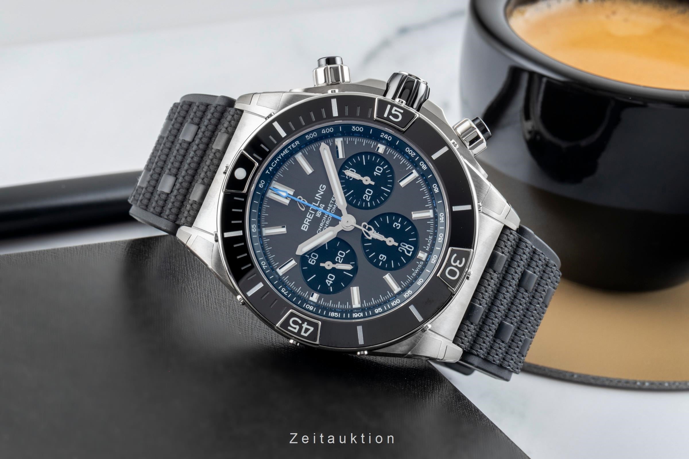 Breitling Chronomat cronógrafo titanio automático reloj para caballeros EB0136251M1S1 LP: 11100EUR  [2602126]