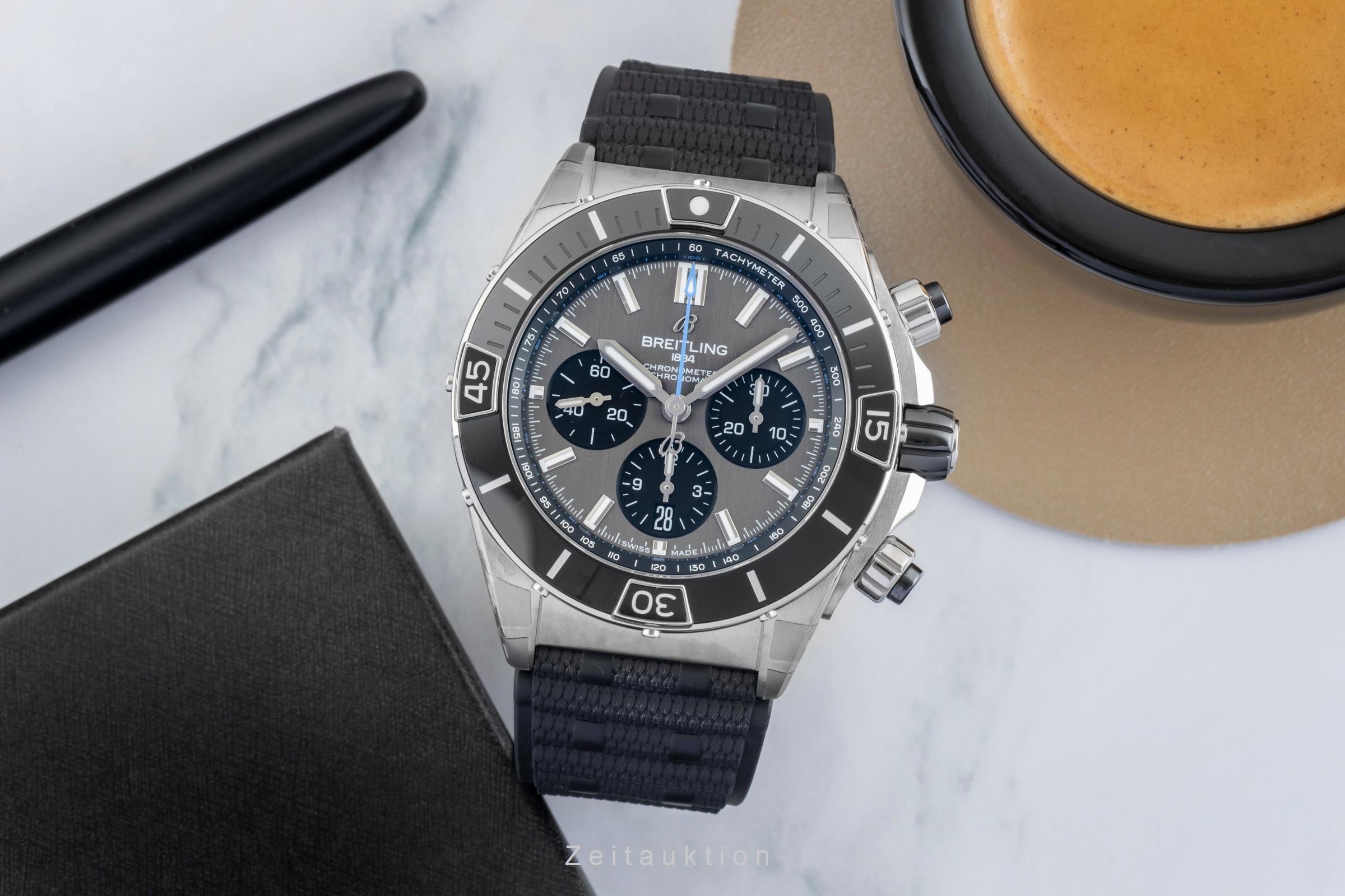 Breitling Chronomat cronógrafo titanio automático reloj para caballeros EB0136251M1S1 LP: 11100EUR  [2602126]