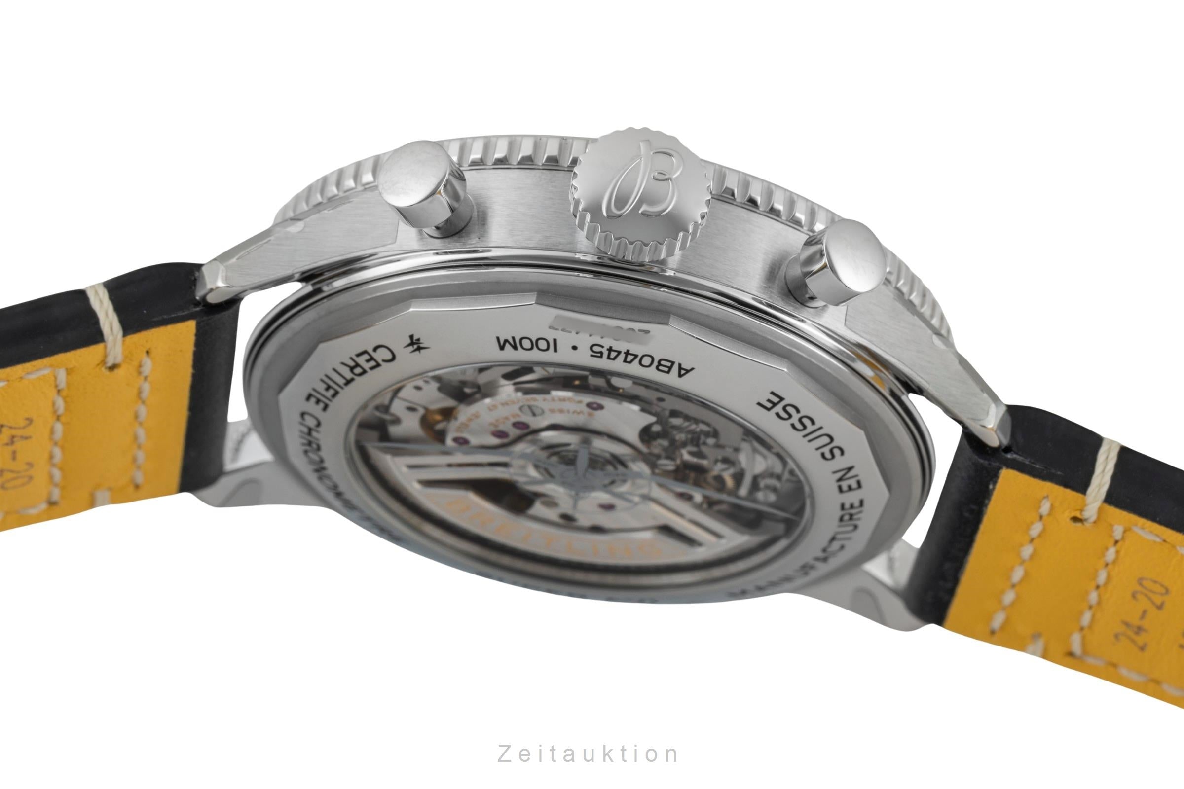 Breitling Super Avi chronograph steel automatic men's watch AB04451A1C1X1 LP: 10900EUR  [2602128]
