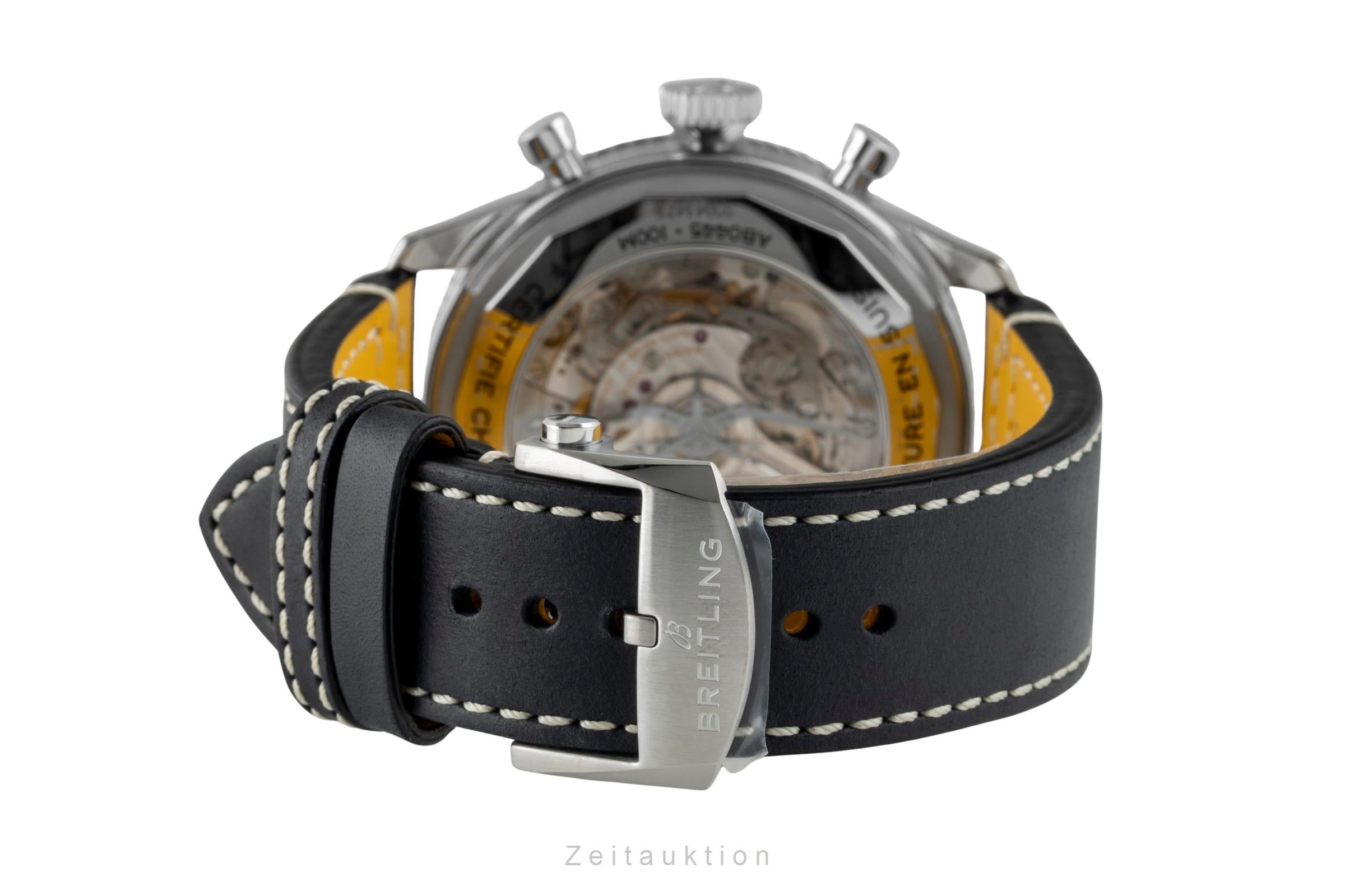 Breitling Super Avi chronograph steel automatic men's watch AB04451A1C1X1 LP: 10900EUR  [2602128]