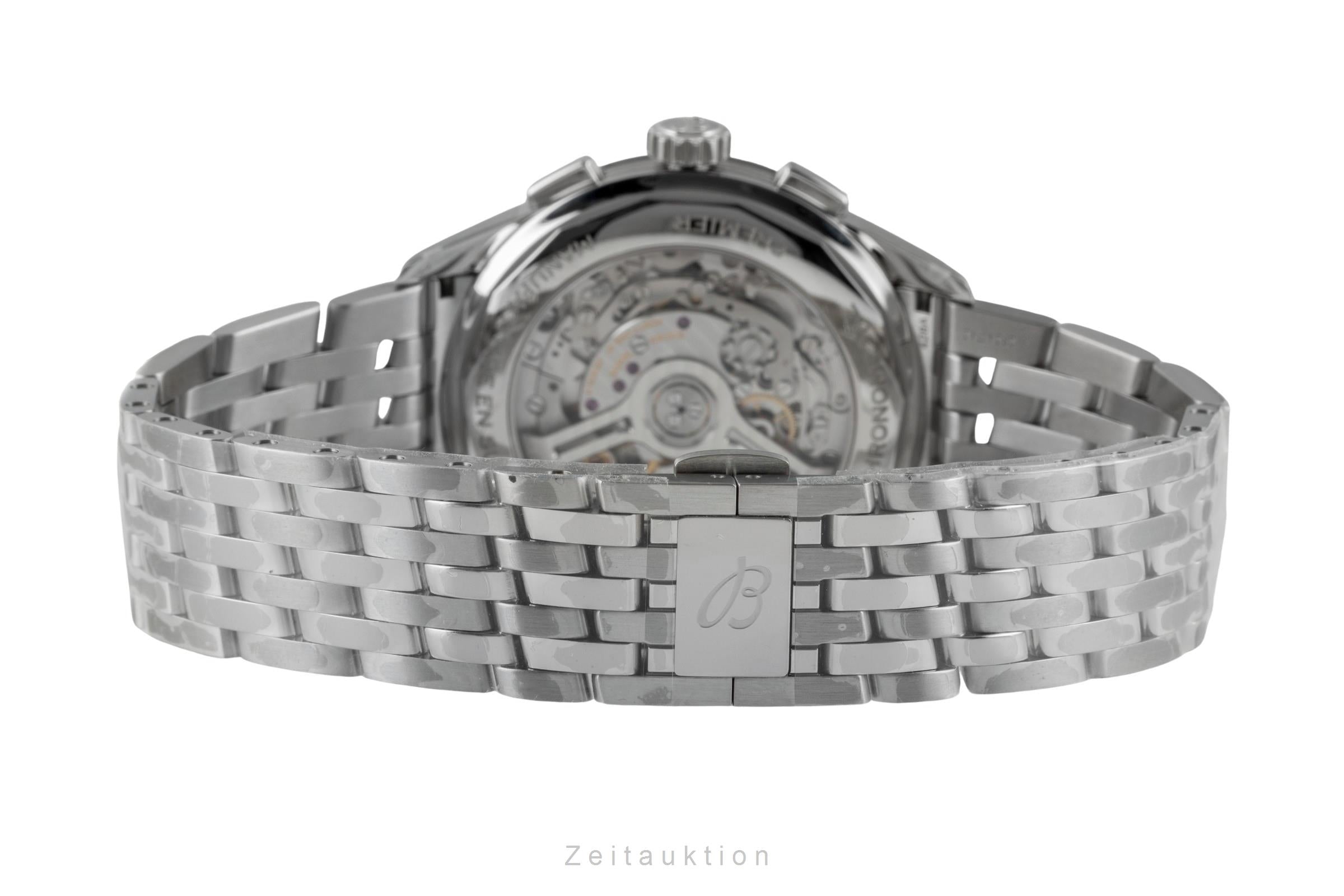 Breitling Premier B01 Chronograph 42 Stahl Automatik Ref. AB0145211G1A1 B&P New [2602130]