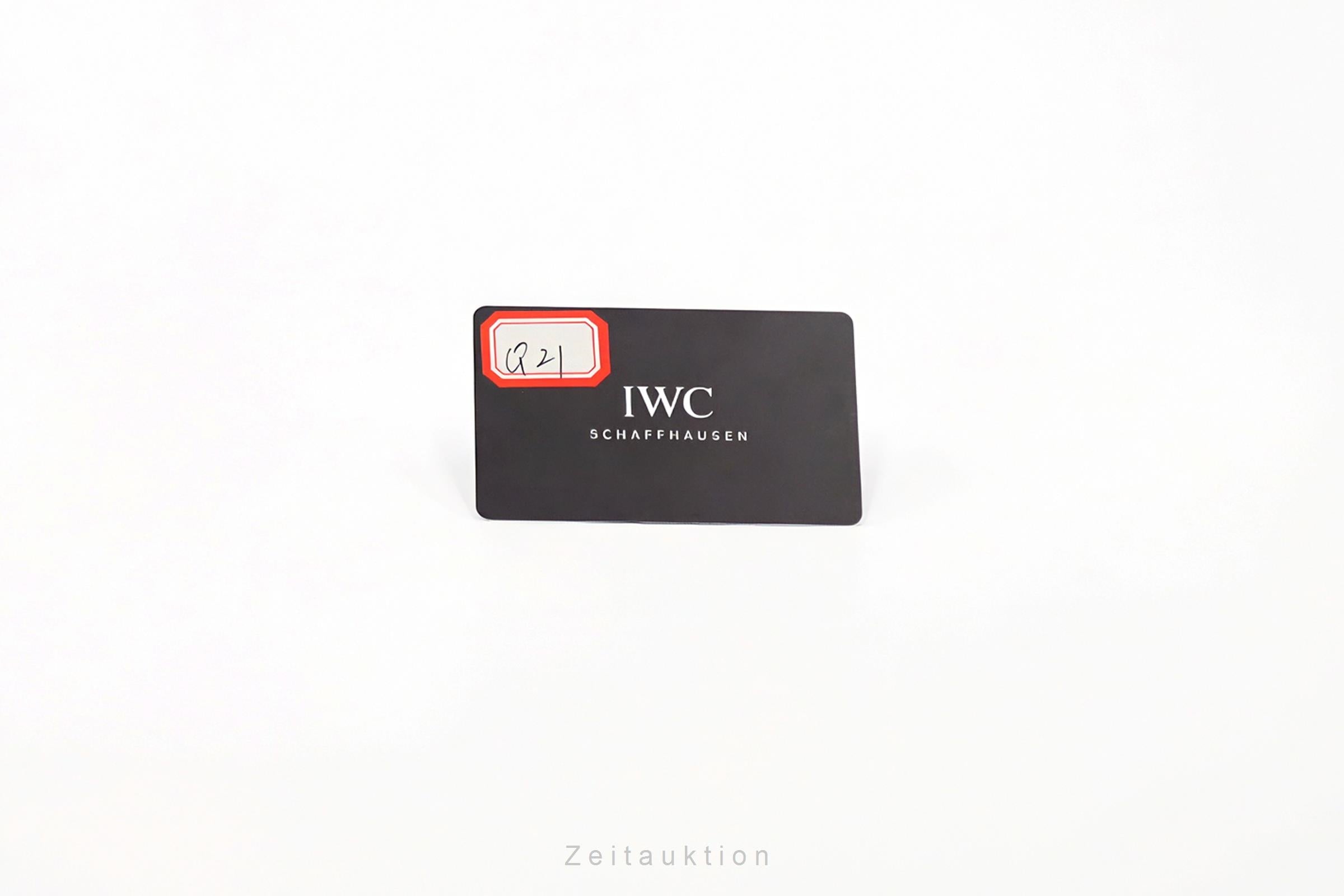 IWC Portugieser cronógrafo acero automático reloj para caballeros IW371615 LP: 9100EUR  [2602136]