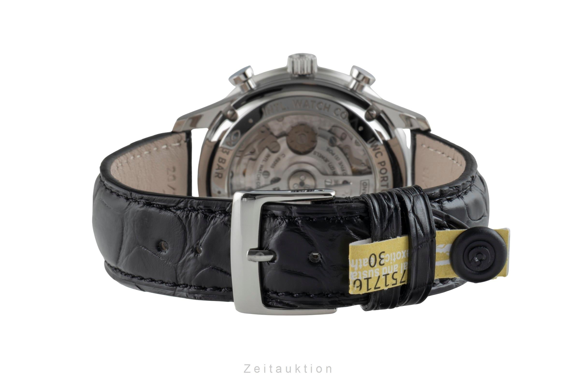 IWC Portugieser cronógrafo acero automático reloj para caballeros IW371615 LP: 9100EUR  [2602136]