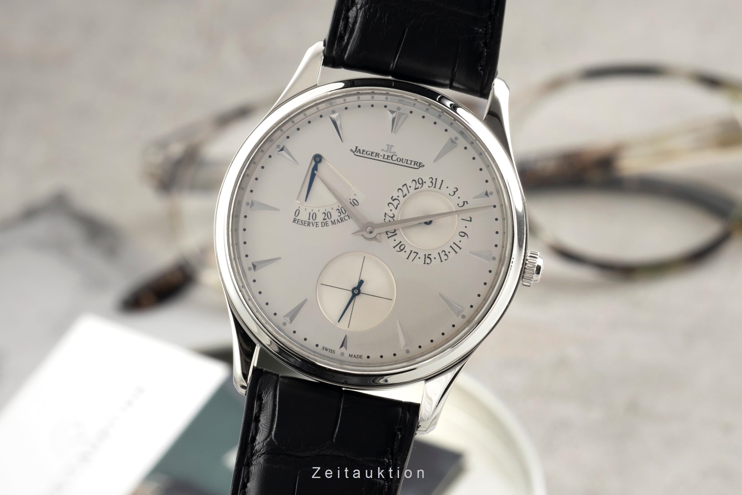 Jaeger LeCoultre Master Ultra Thin Stahl Automatik Ref Q1378420 176.8.38.S Paper [2602137]