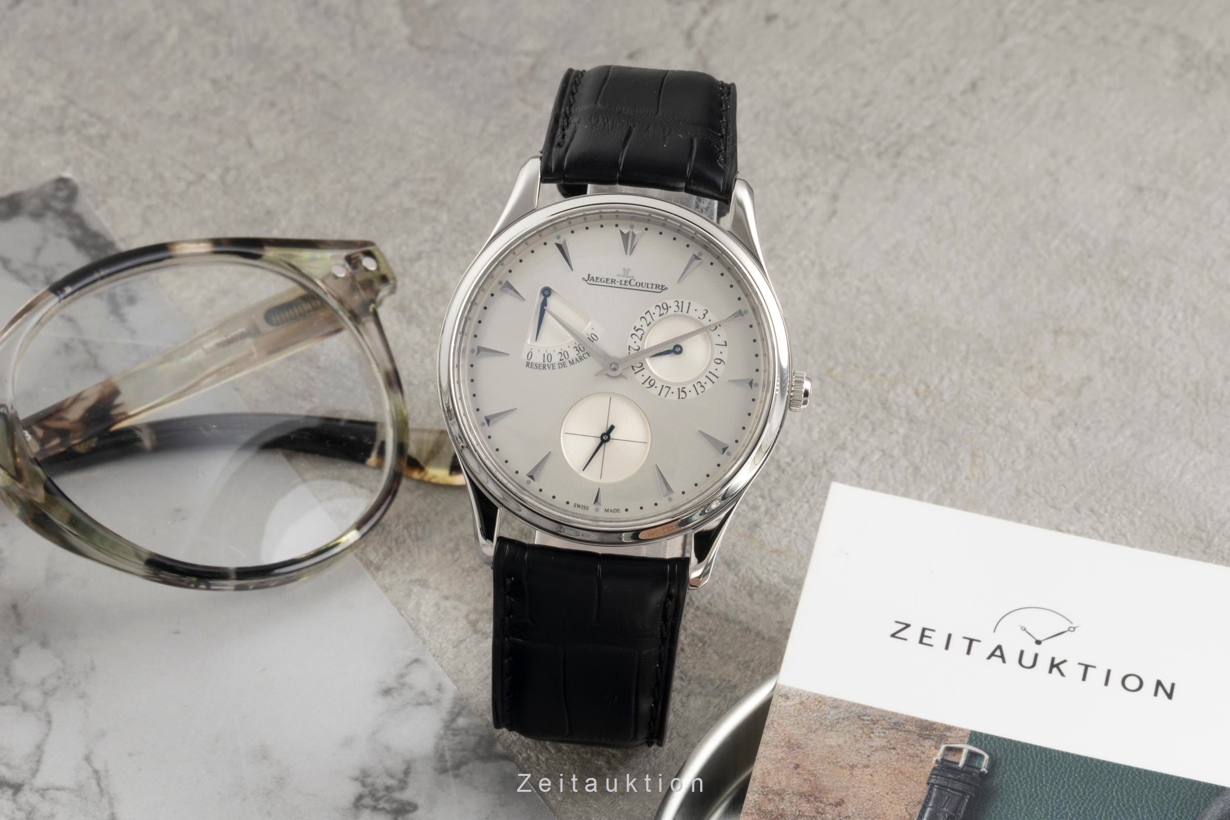 Jaeger LeCoultre Master Ultra Thin Stahl Automatik Ref Q1378420 176.8.38.S Paper [2602137]