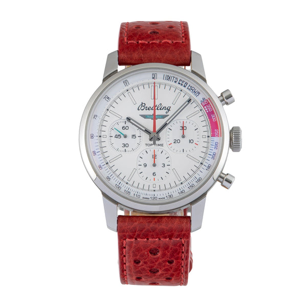 Breitling Top Time chronographe acier automatique montre pour hommes AB01766A1A1X1 LP: 7250EUR  [2602138]
