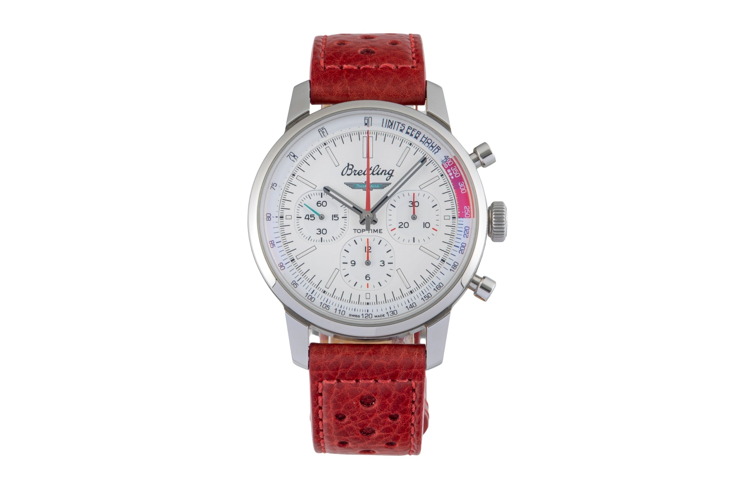 Breitling Top Time chronograph steel automatic men's watch AB01766A1A1X1 LP: 7250EUR  [2602138]