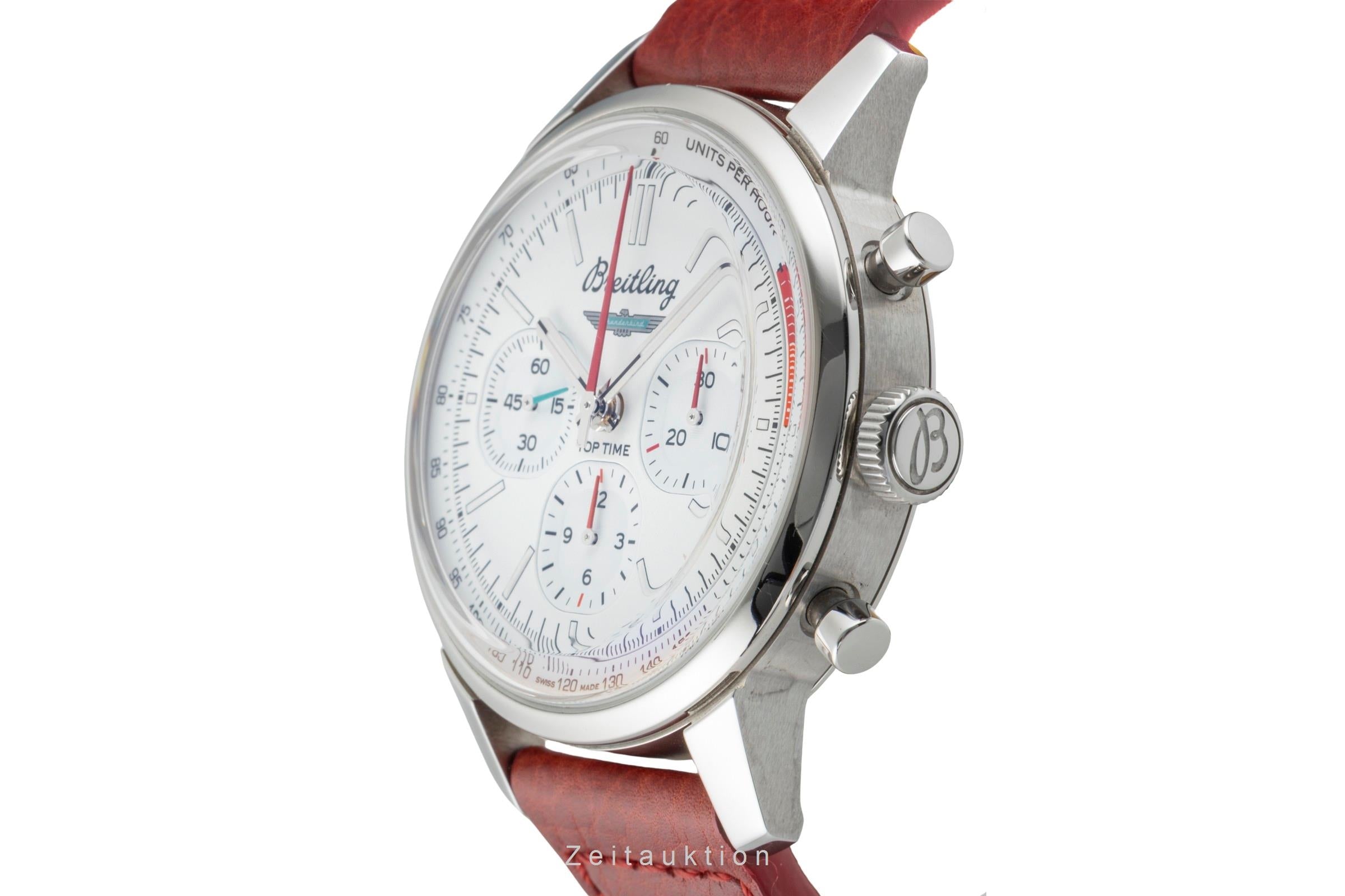 Breitling Top Time chronographe acier automatique montre pour hommes AB01766A1A1X1 LP: 7250EUR  [2602138]