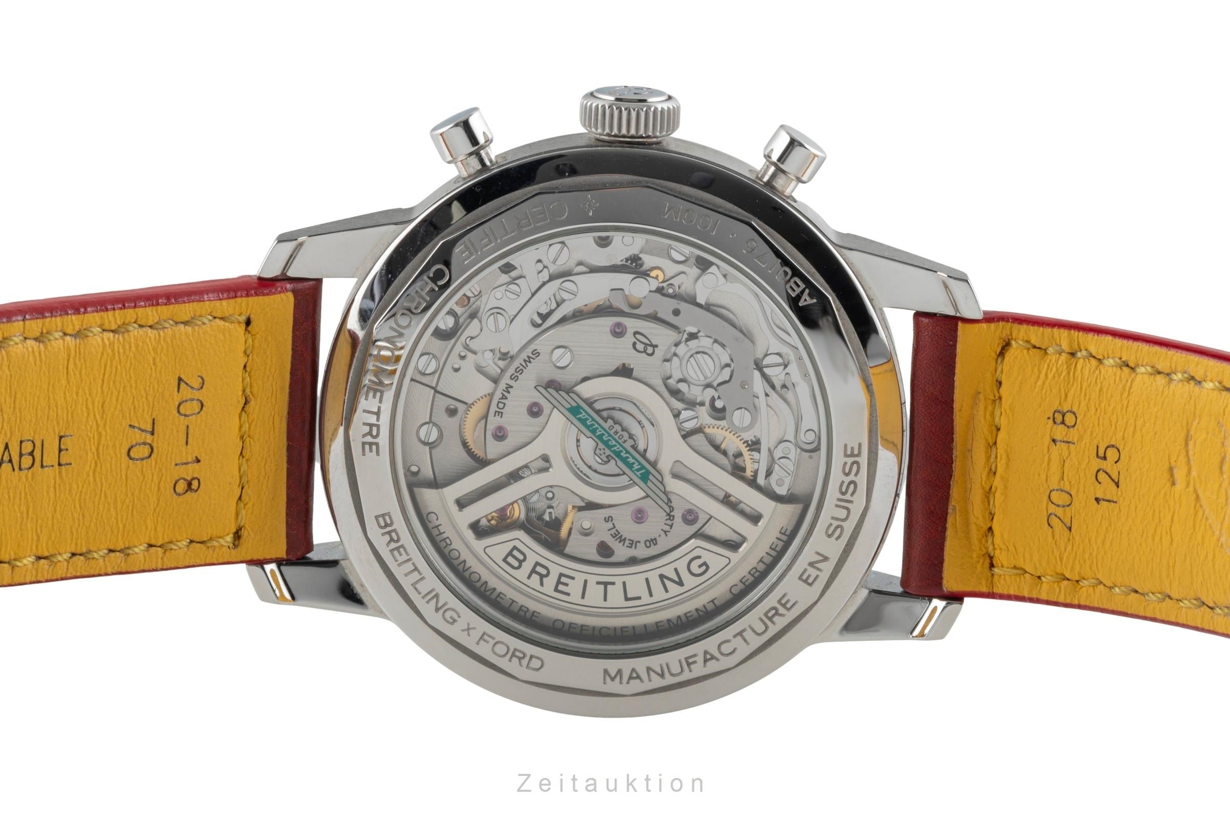Breitling Top Time chronographe acier automatique montre pour hommes AB01766A1A1X1 LP: 7250EUR  [2602138]