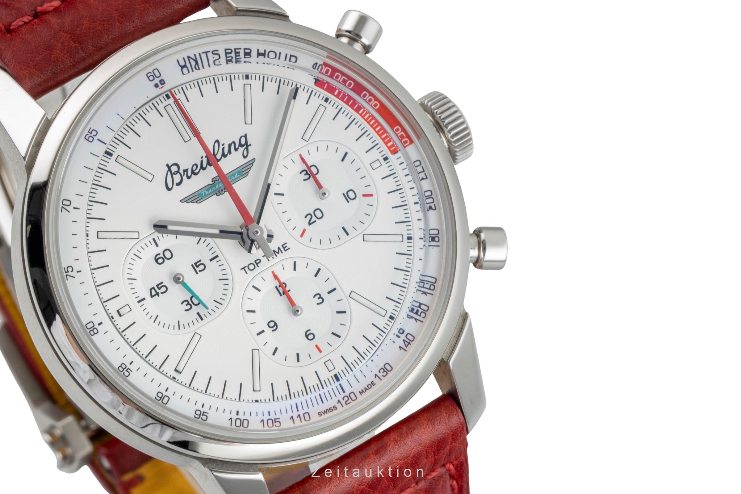 Breitling Top Time chronographe acier automatique montre pour hommes AB01766A1A1X1 LP: 7250EUR  [2602138]