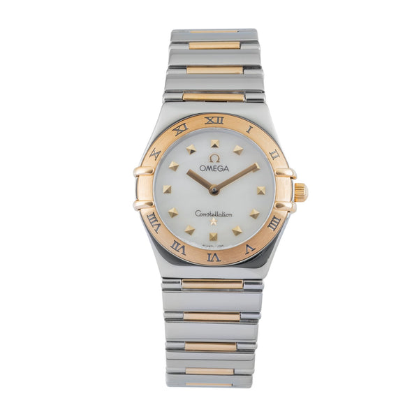 Omega Constellation acier / or  quartz montre pour femmes 1371.71.00  [2602143]