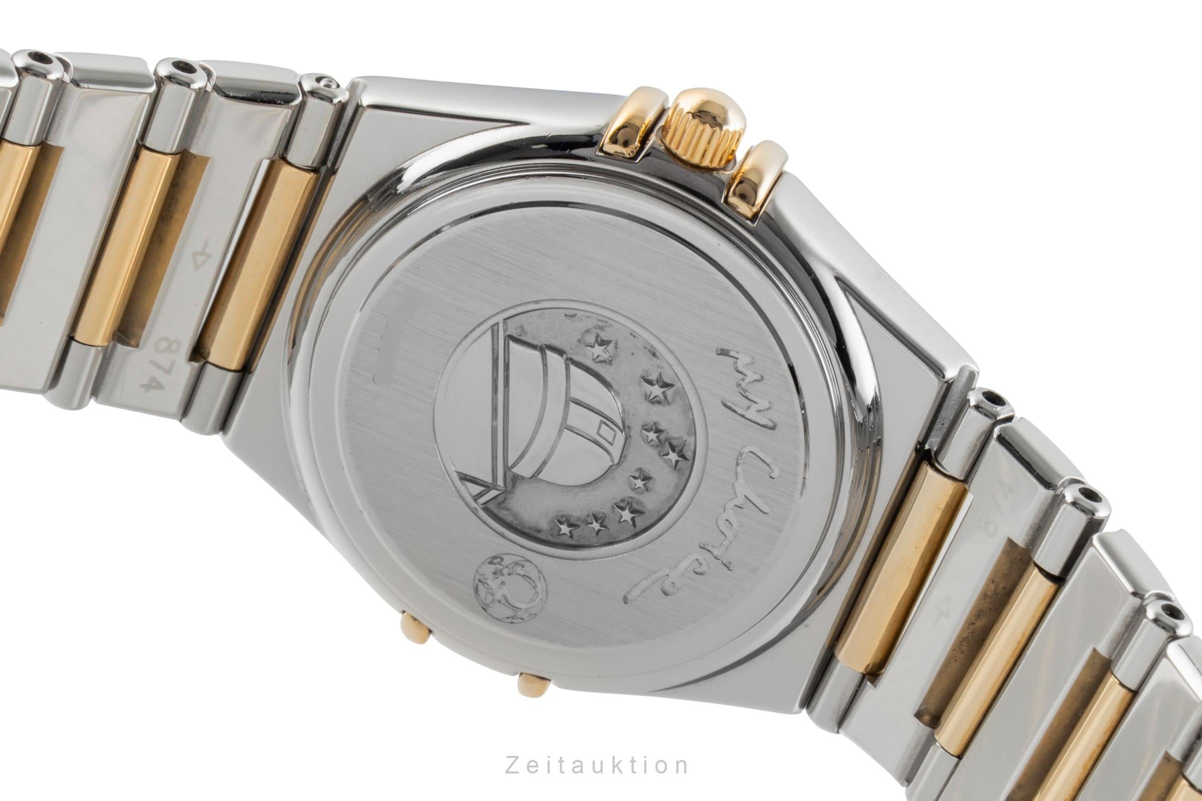 Omega Constellation acier / or  quartz montre pour femmes 1371.71.00  [2602143]