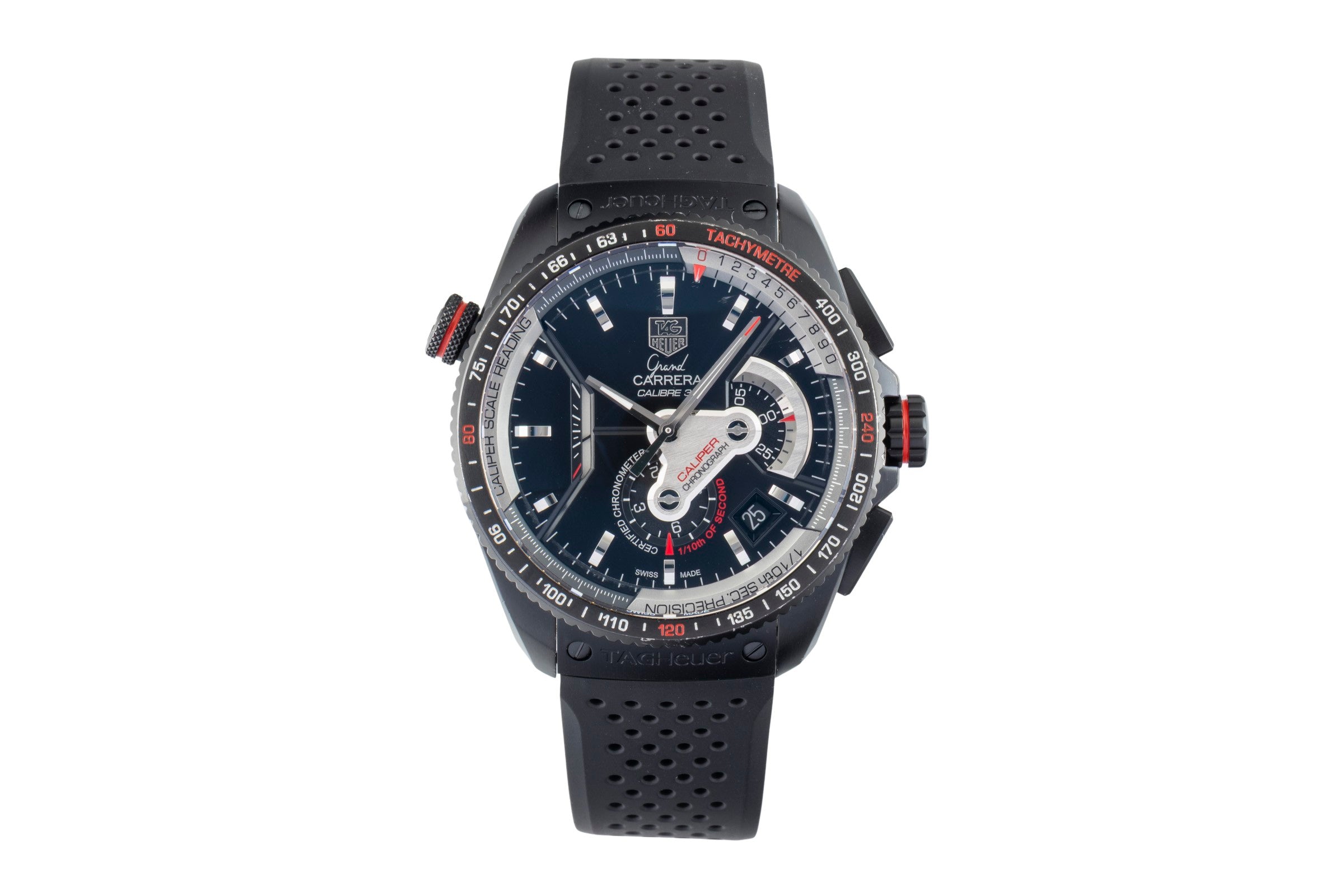 Tag Heuer Carrera Chronograph Titan Automatik Herrenuhr Ref. CAV5185.FT6020  [2602144]