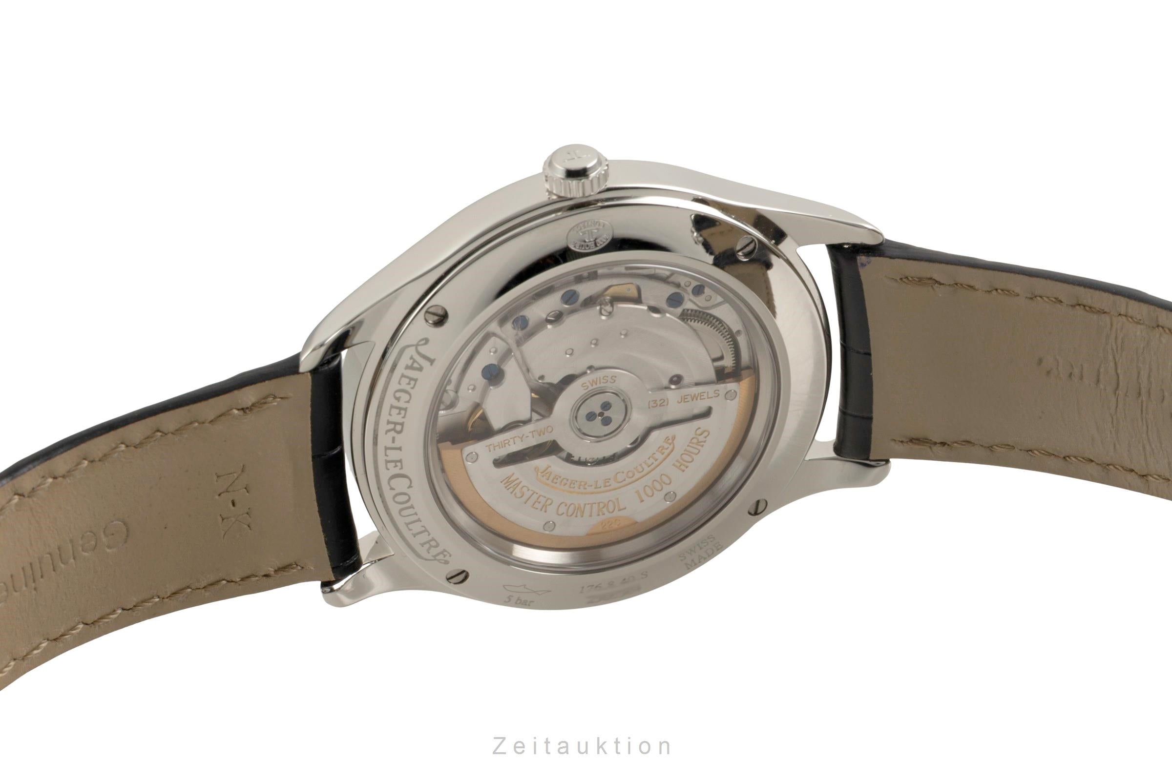 Jaeger LeCoultre Master Control acciaio automatismo orologio da uomo Q1548420  176.8.40.S  [2602145]