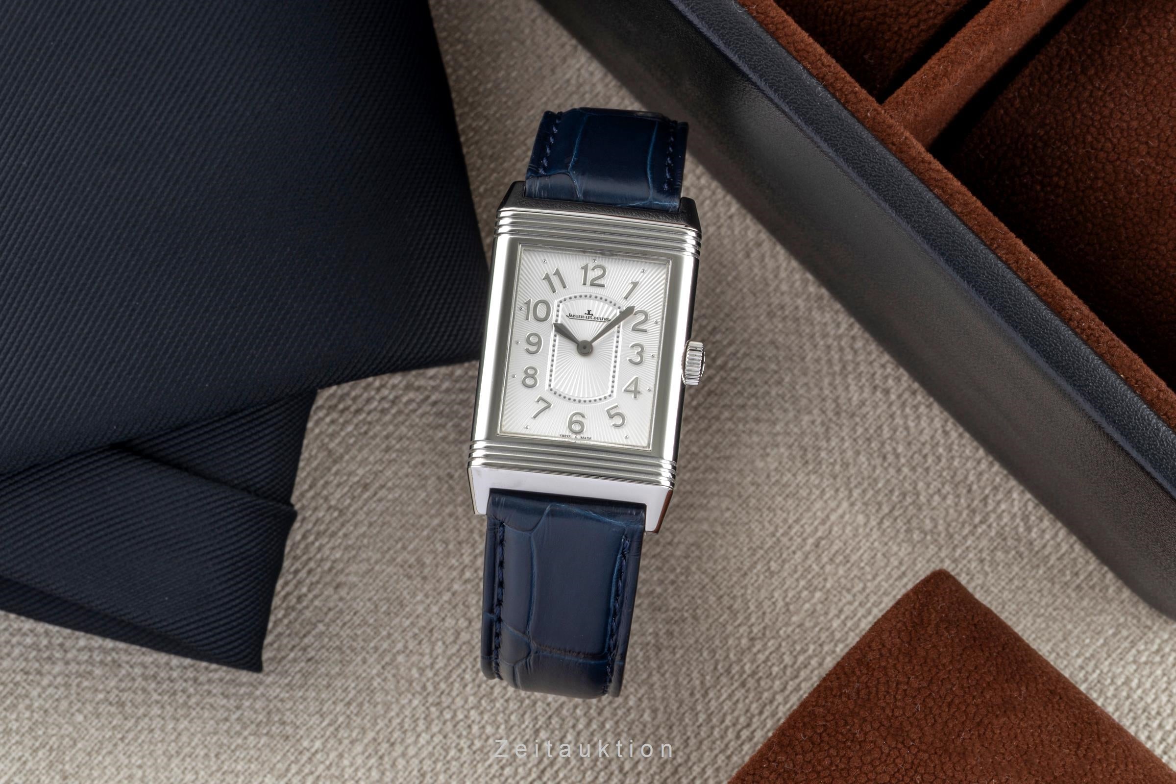 Jaeger LeCoultre Reverso acero cuarzo reloj para damas  Q3208420 ,  268.8.47  [2602146]