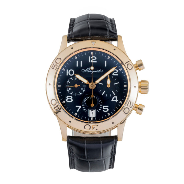Breguet Type XX chronograph 18 ct gold automatic men's watch 3820  [2602147]