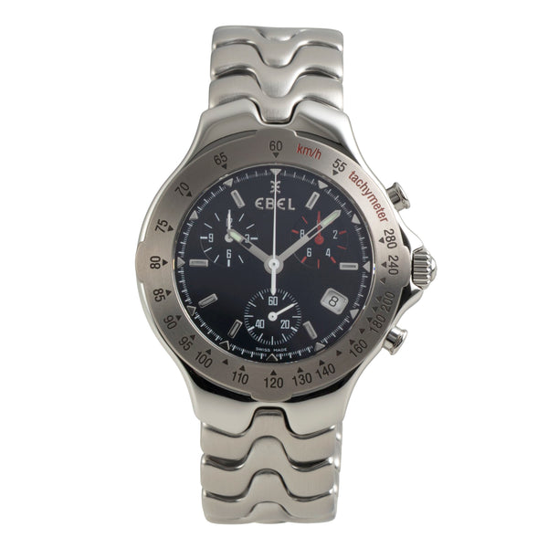 Ebel Sportwave Stahl / Titan Chronograph Ref. E9251642 Box [2602149]