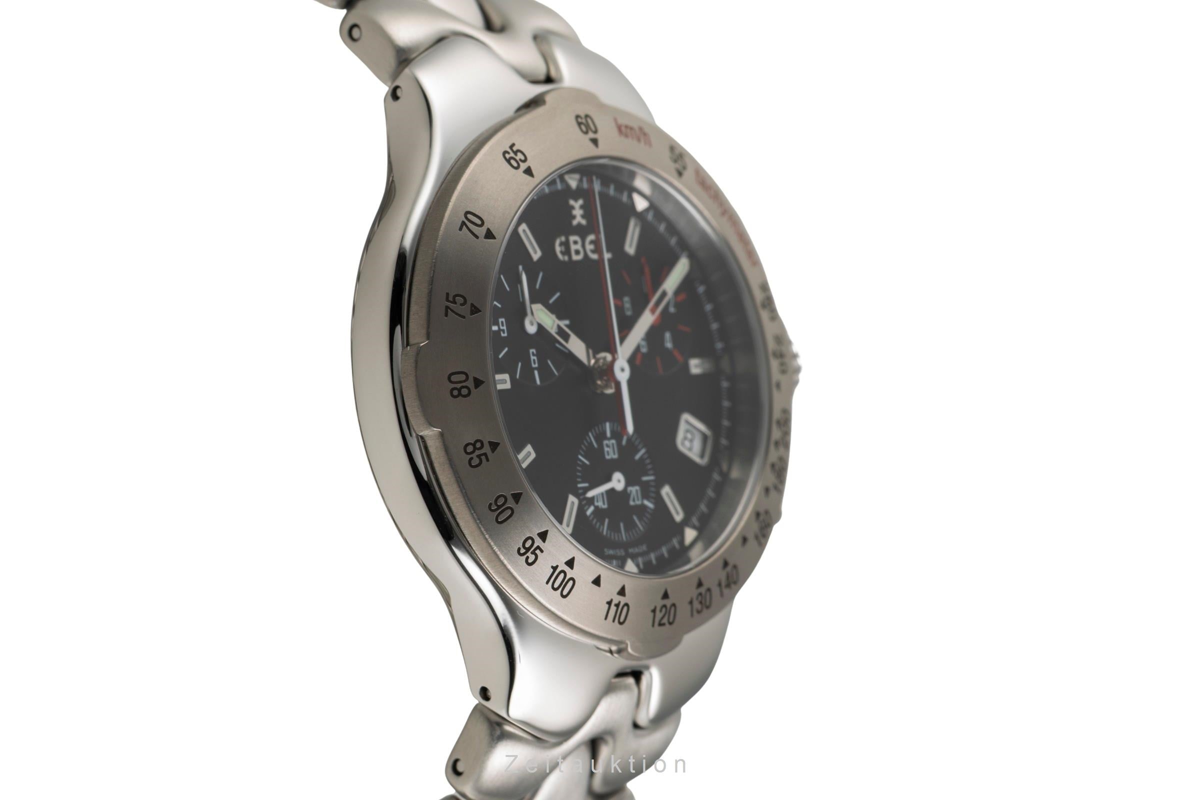 Ebel Sportwave Stahl / Titan Chronograph Ref. E9251642 Box [2602149]