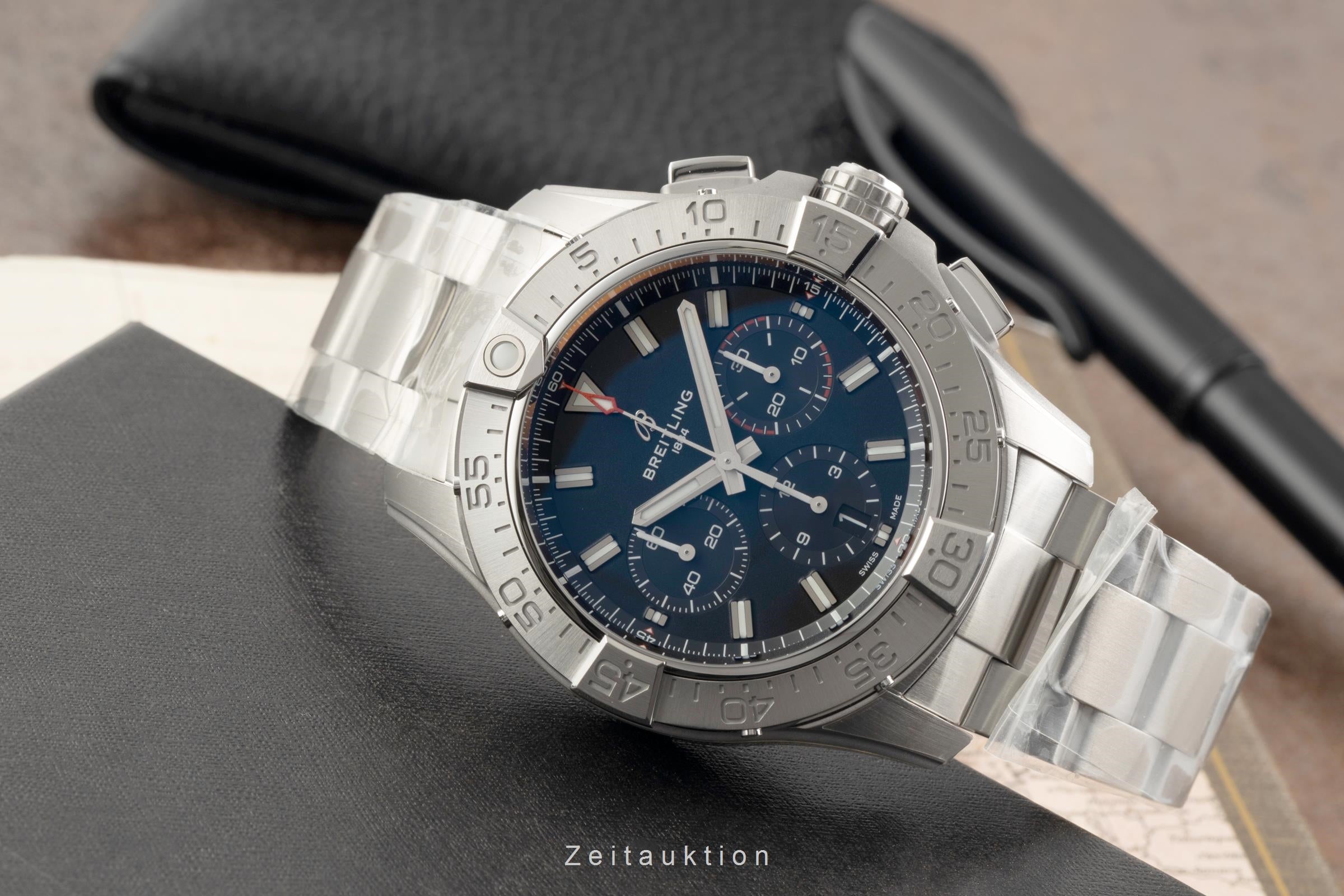 Breitling Avenger cronografo acciaio automatismo orologio da uomo AB0147101B1A1 LP: 7200EUR  [2602151]