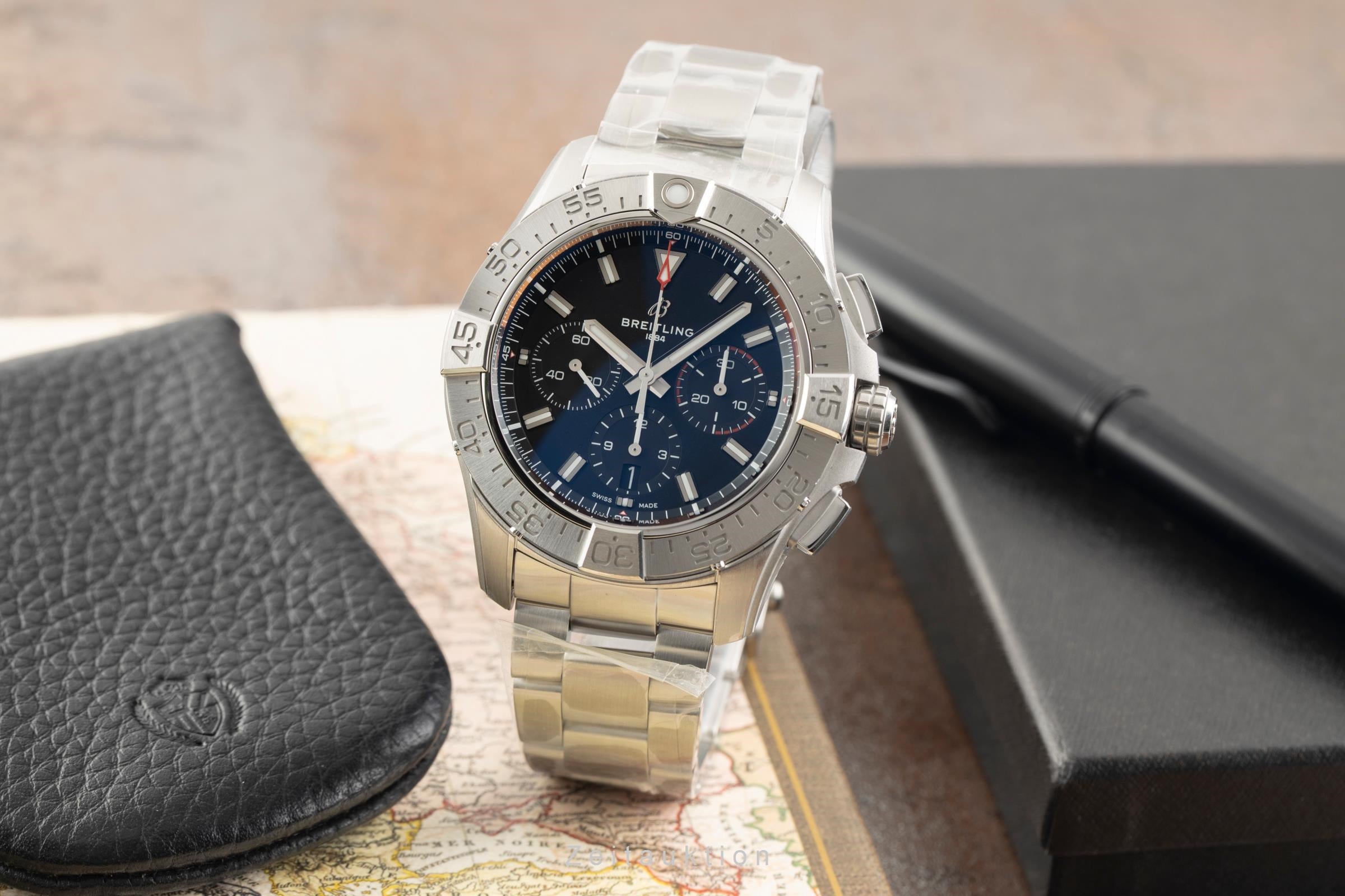 Breitling Avenger cronografo acciaio automatismo orologio da uomo AB0147101B1A1 LP: 7200EUR  [2602151]