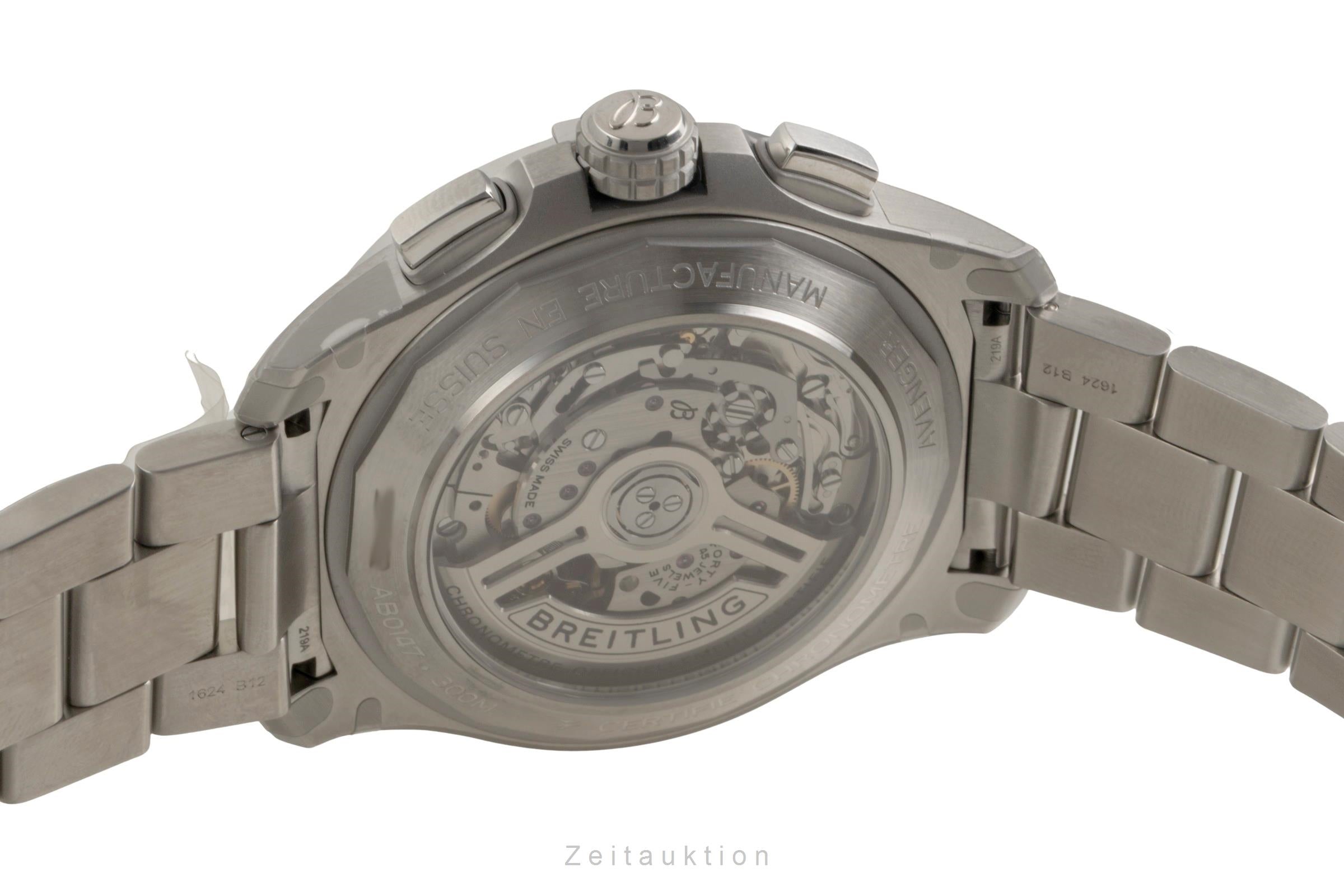 Breitling Avenger cronografo acciaio automatismo orologio da uomo AB0147101B1A1 LP: 7200EUR  [2602151]