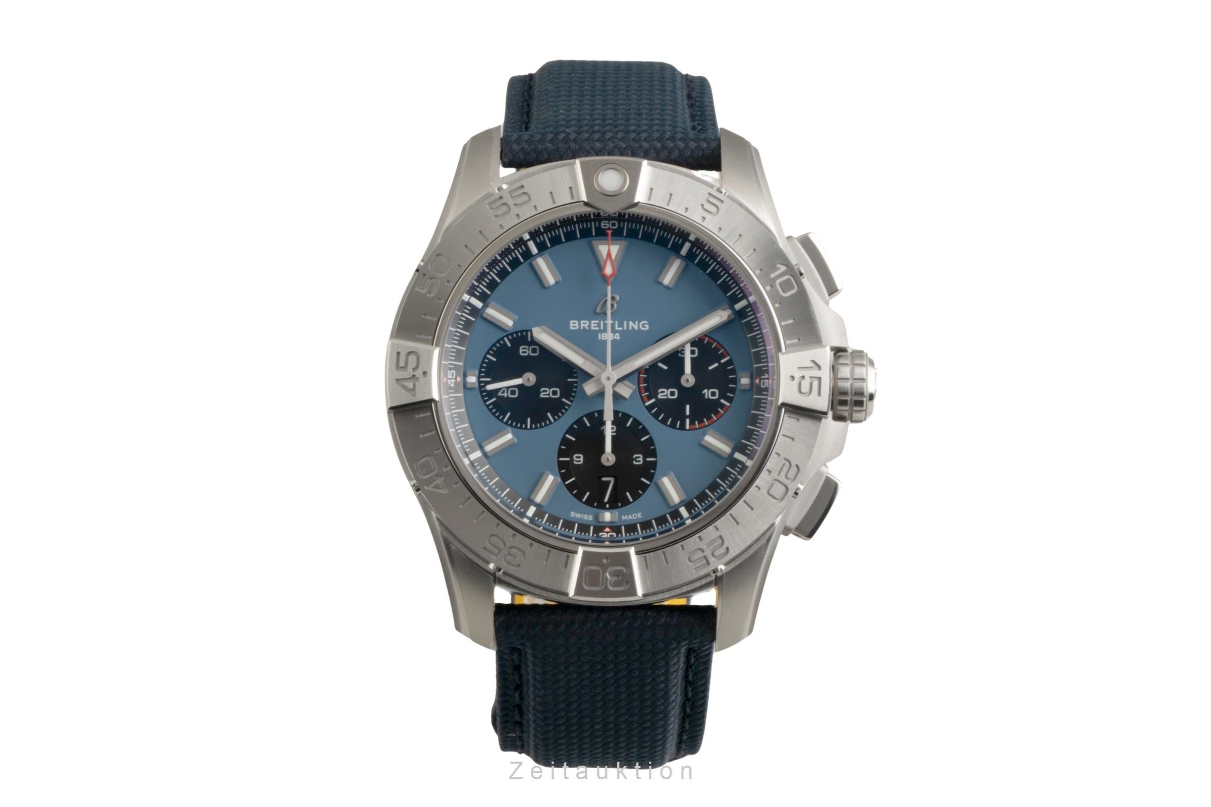 Breitling Avenger chronographe acier automatique montre pour hommes AB0147101C1X1 LP: 6900EUR  [2602153]