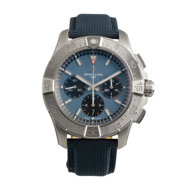 Breitling Avenger chronographe acier automatique montre pour hommes AB0147101C1X1 LP: 6900EUR  [2602153]