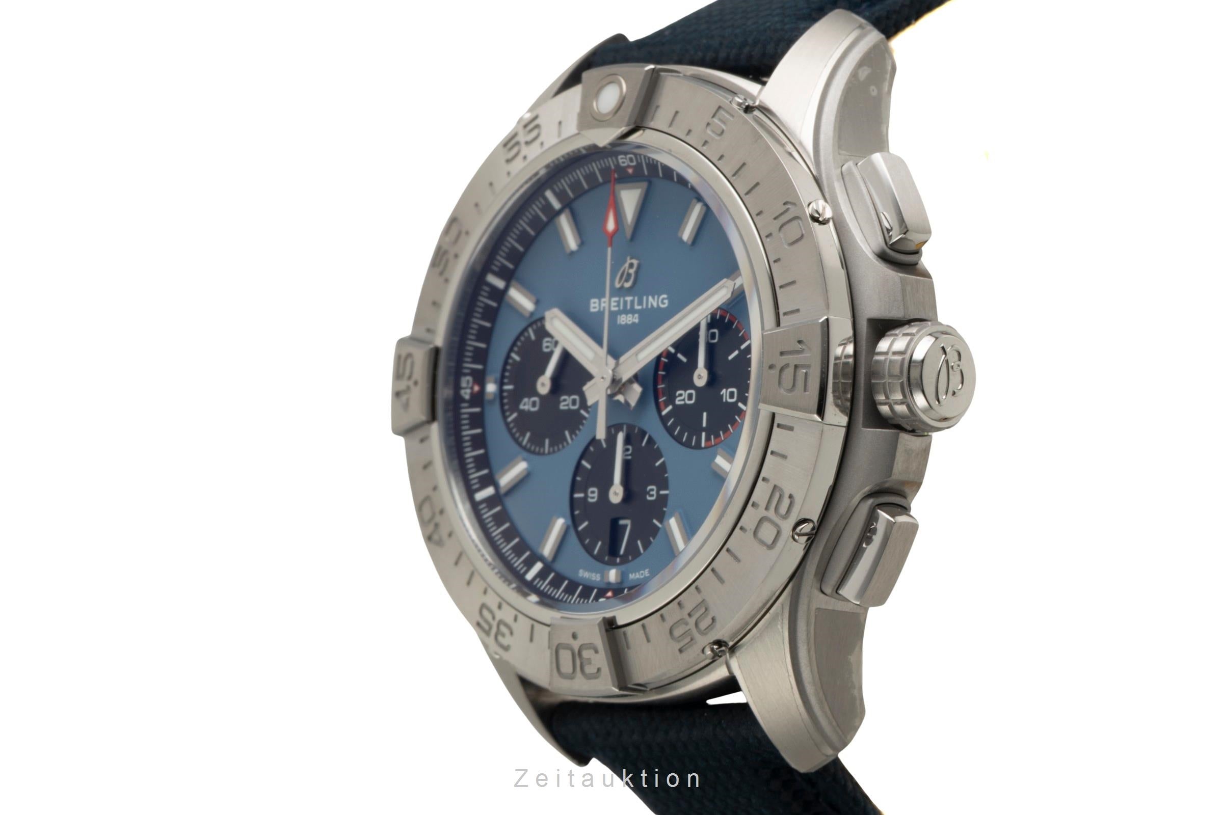 Breitling Avenger chronographe acier automatique montre pour hommes AB0147101C1X1 LP: 6900EUR  [2602153]