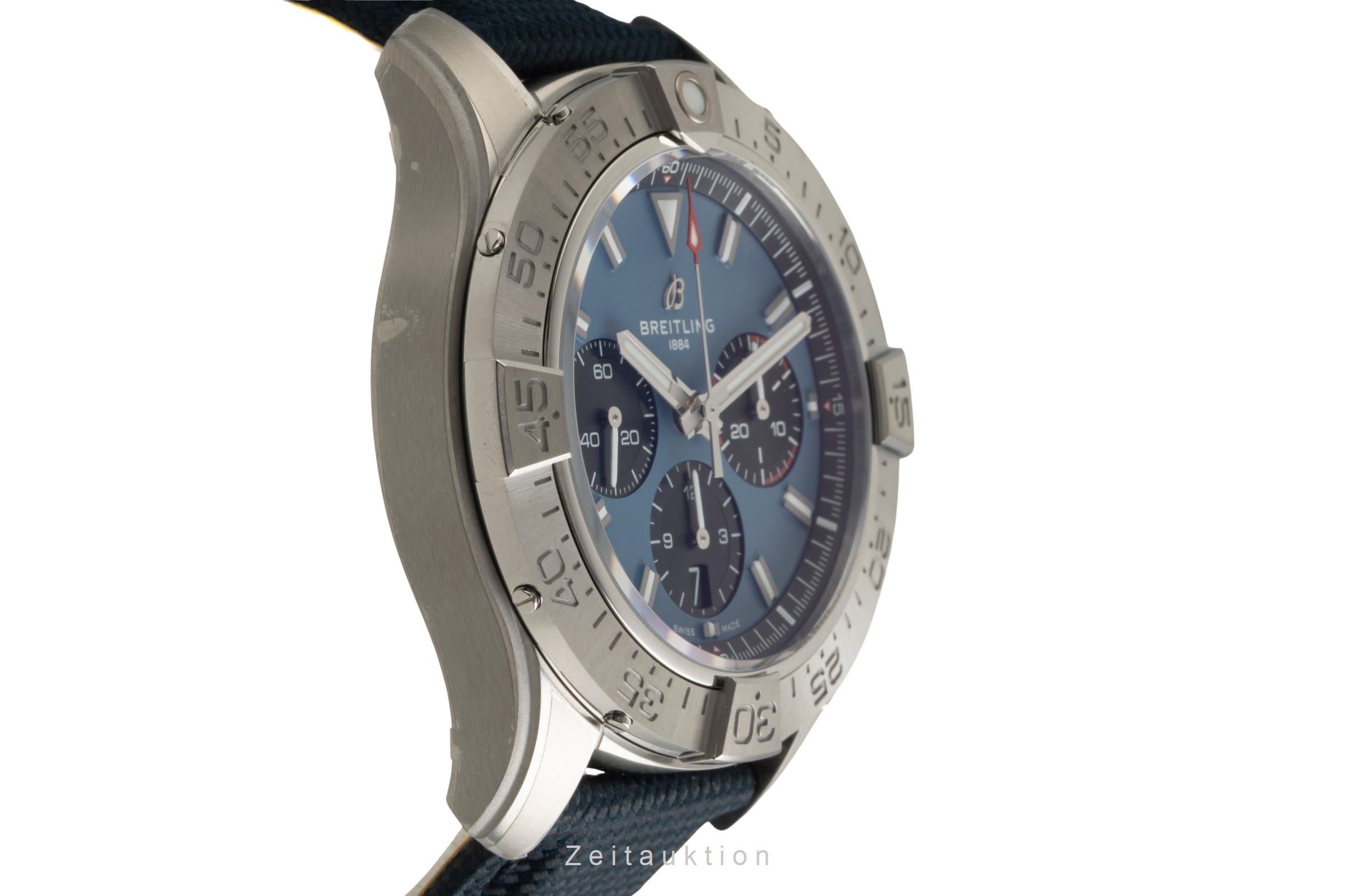 Breitling Avenger chronographe acier automatique montre pour hommes AB0147101C1X1 LP: 6900EUR  [2602153]