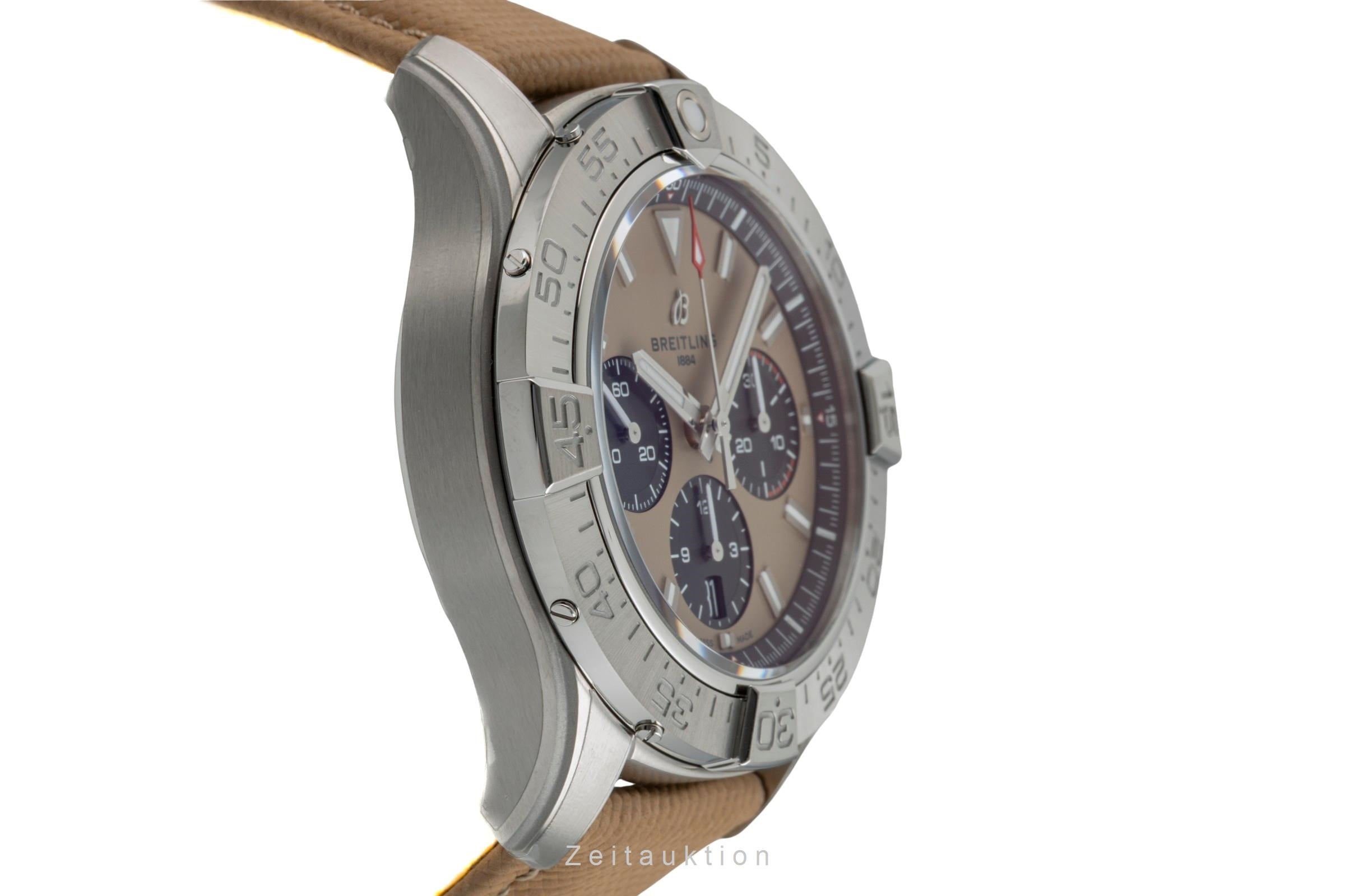 Breitling Avenger cronógrafo acero automático reloj para caballeros AB0147101A1X1 LP: 6900EUR  [2602154]
