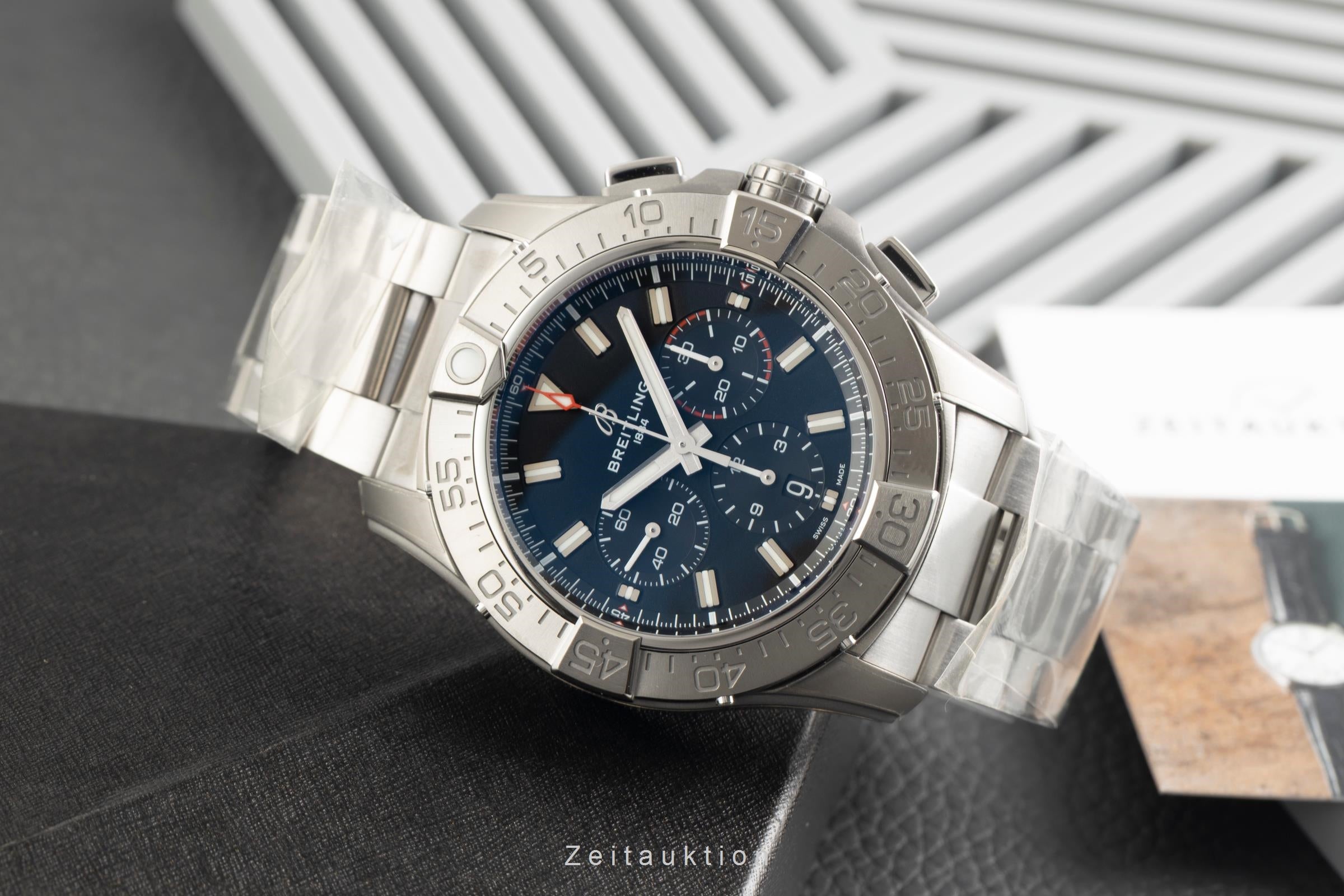 Breitling Avenger cronógrafo titanio automático reloj para caballeros EB0148101B1E1 LP: 9950EUR  [2602158]