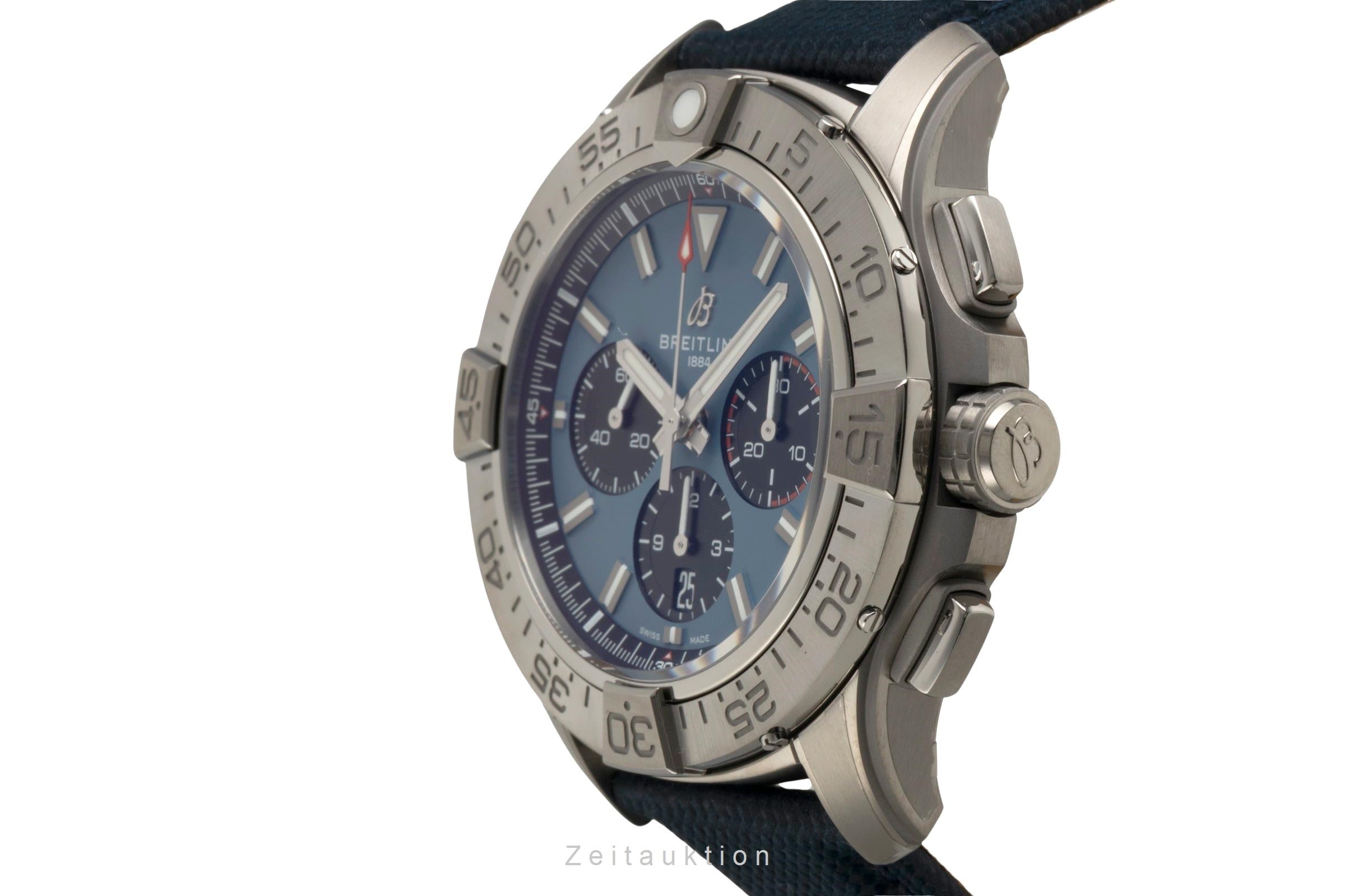 Breitling Avenger chronograph titanium automatic men's watch EB0148101C1X1 LP: 9150EUR  [2602159]