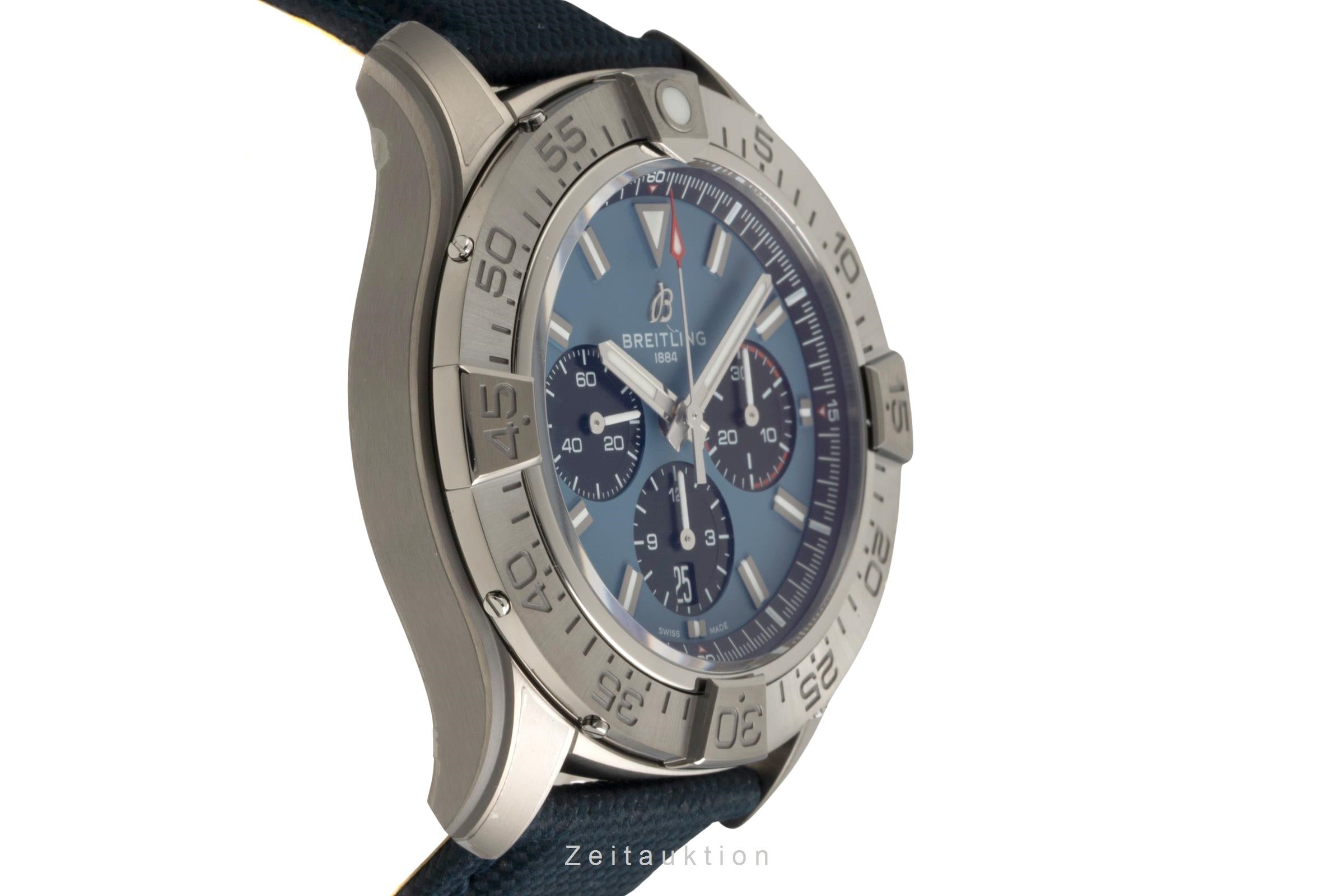 Breitling Avenger chronograph titanium automatic men's watch EB0148101C1X1 LP: 9150EUR  [2602159]