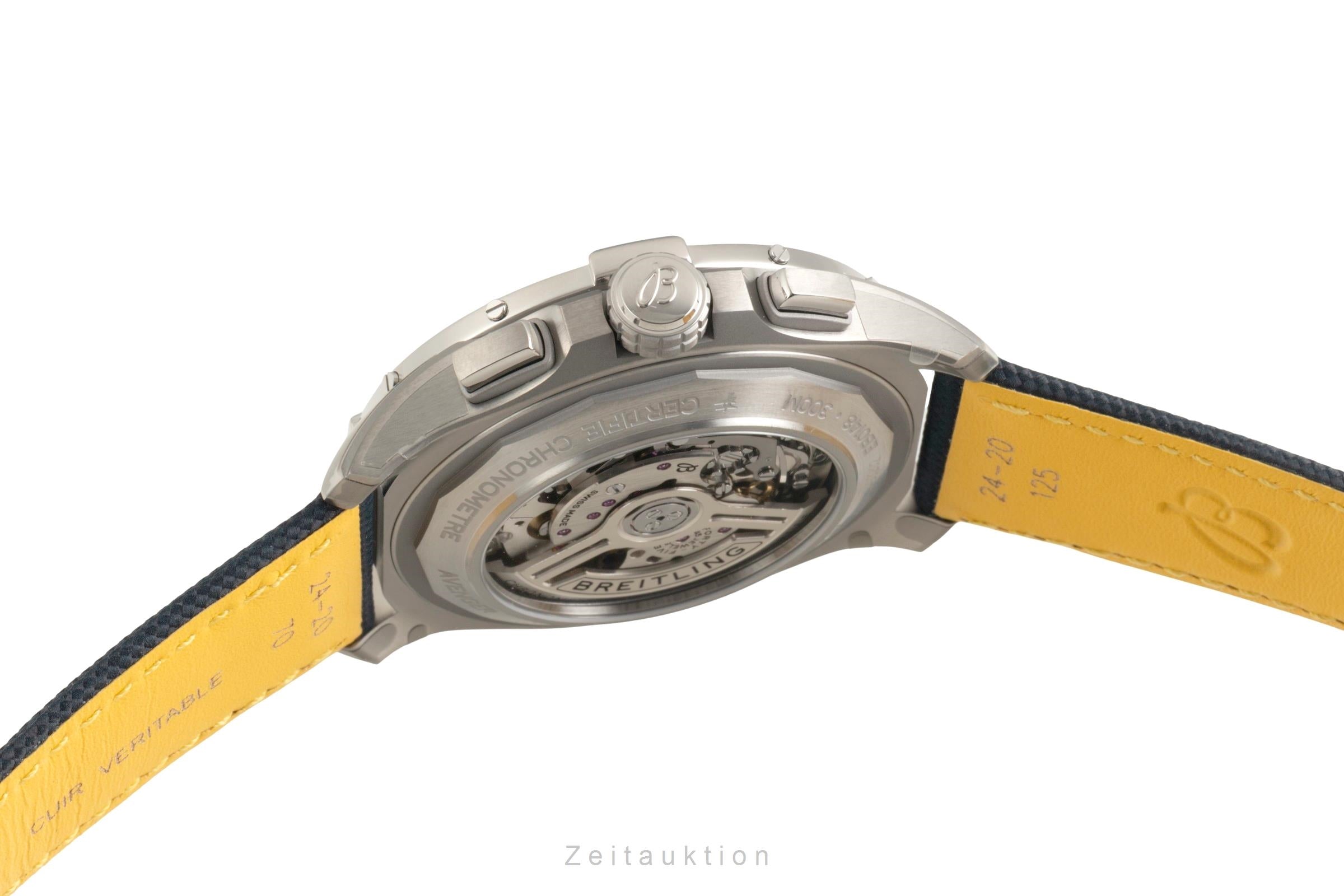Breitling Avenger chronograph titanium automatic men's watch EB0148101C1X1 LP: 9150EUR  [2602159]