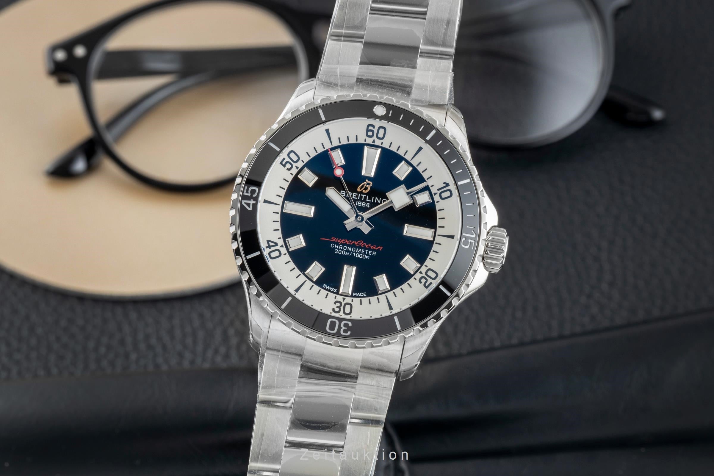 af1122__2017様 Breitling Superocean steel automatic Kal. B17 Ref. A17375211B1A1