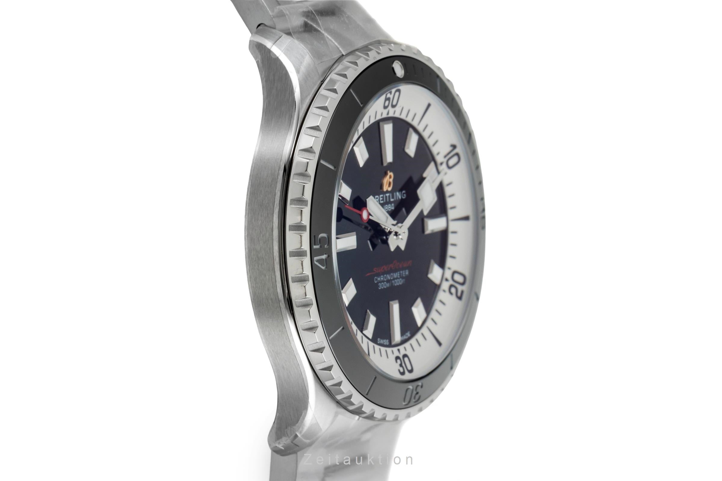 Breitling Superocean steel automatic Kal. B17 Ref. A17375211B1A1