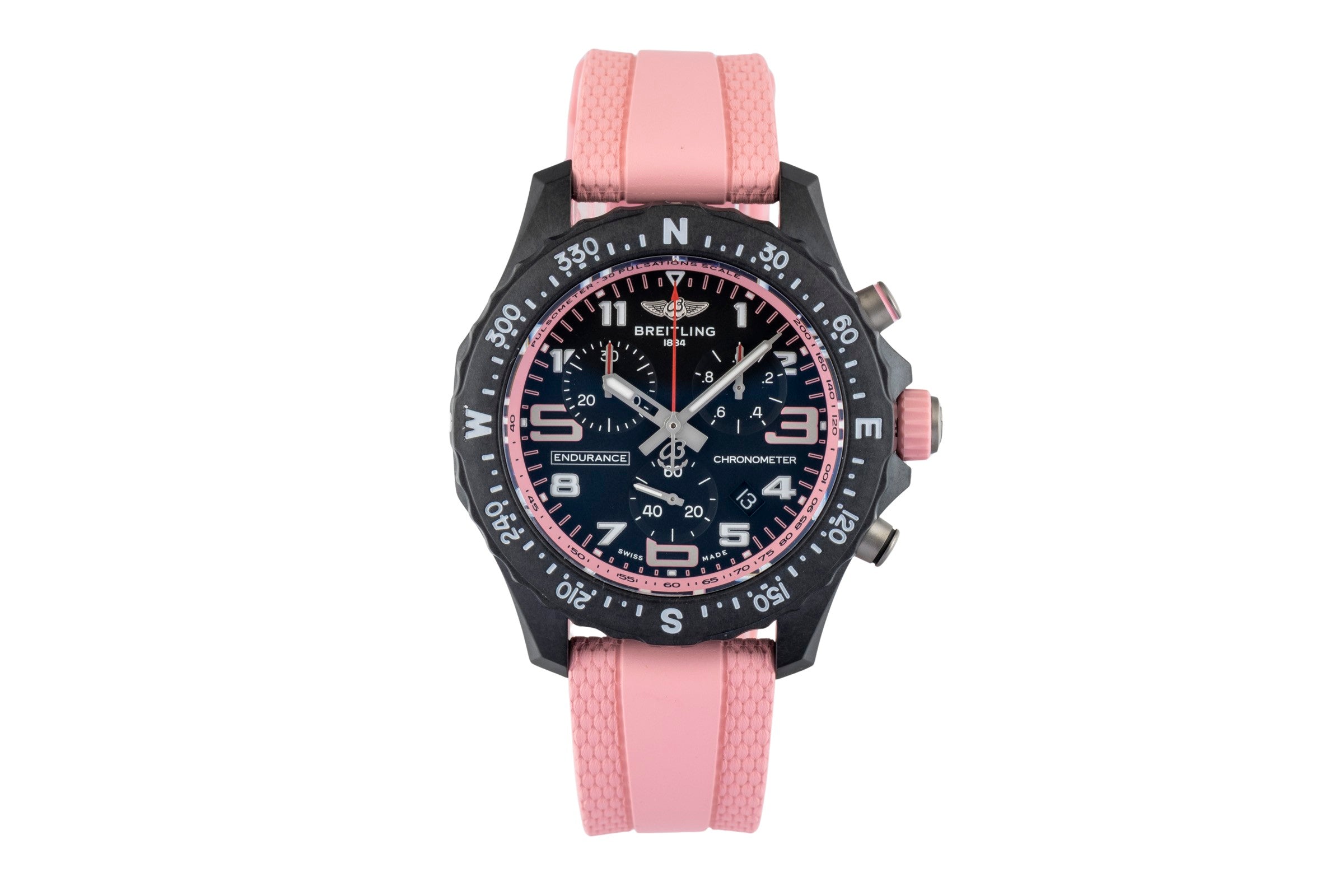Breitling Endurance Pro chronographe breitlight quartz montre pour femmes X83310D41B1S1 LP: 3450EUR  [2602167]