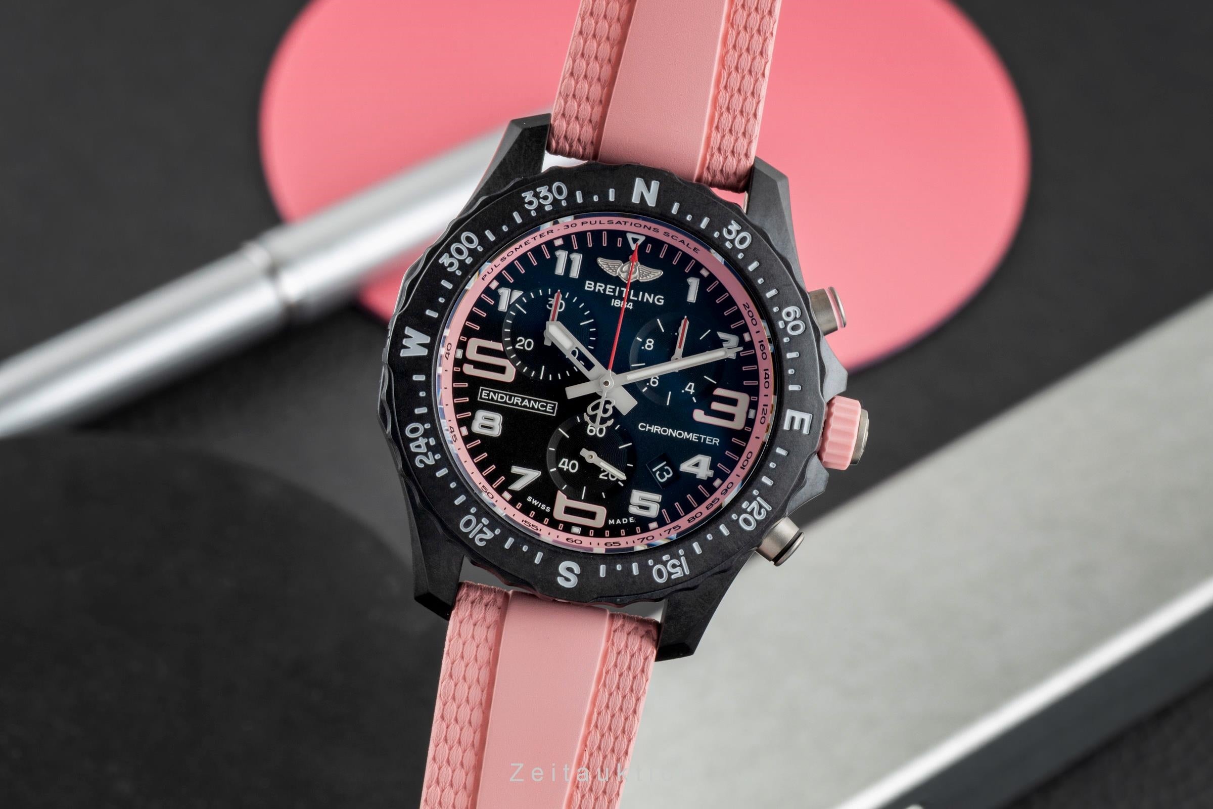 Breitling Endurance Pro chronographe breitlight quartz montre pour femmes X83310D41B1S1 LP: 3450EUR  [2602167]