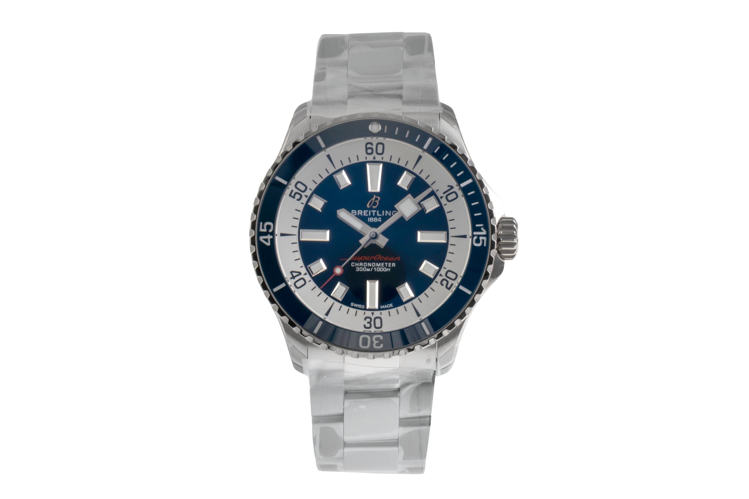 Breitling Superocean 42 Stahl Automatik Ref. A17375E71C1A1 B&P NP: 5650,- € [2602168]