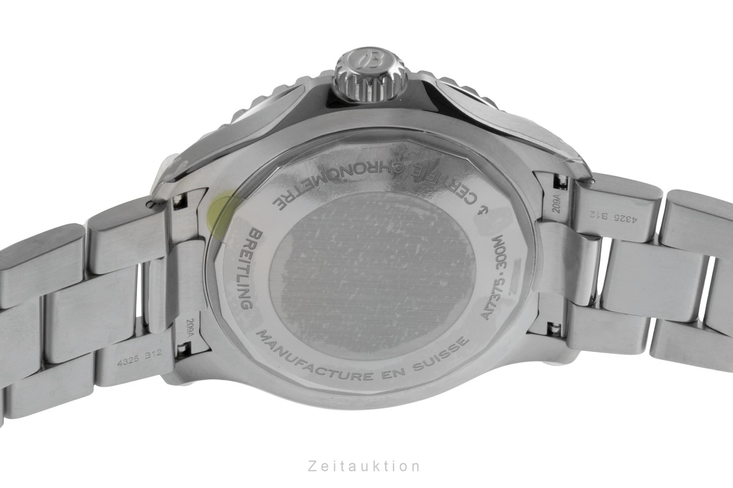 Breitling Superocean 42 Stahl Automatik Ref. A17375E71C1A1 B&P NP: 5650,- € [2602168]