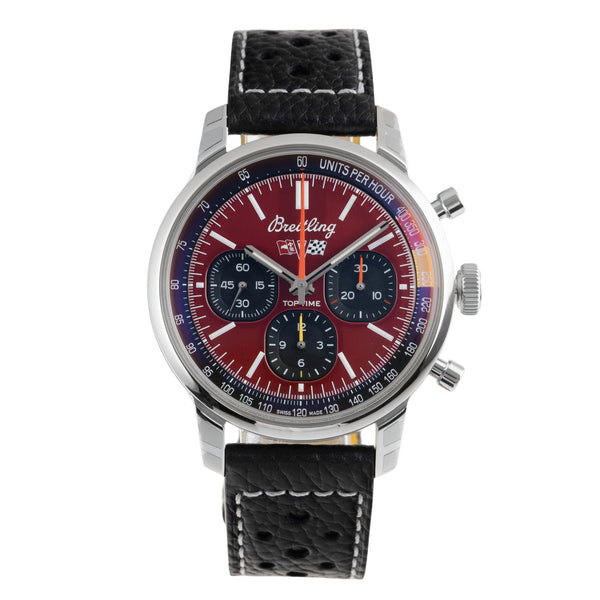 Breitling Top Time chronograph steel automatic men's watch AB01761A1K1X1 LP: 7250EUR  [2602175]