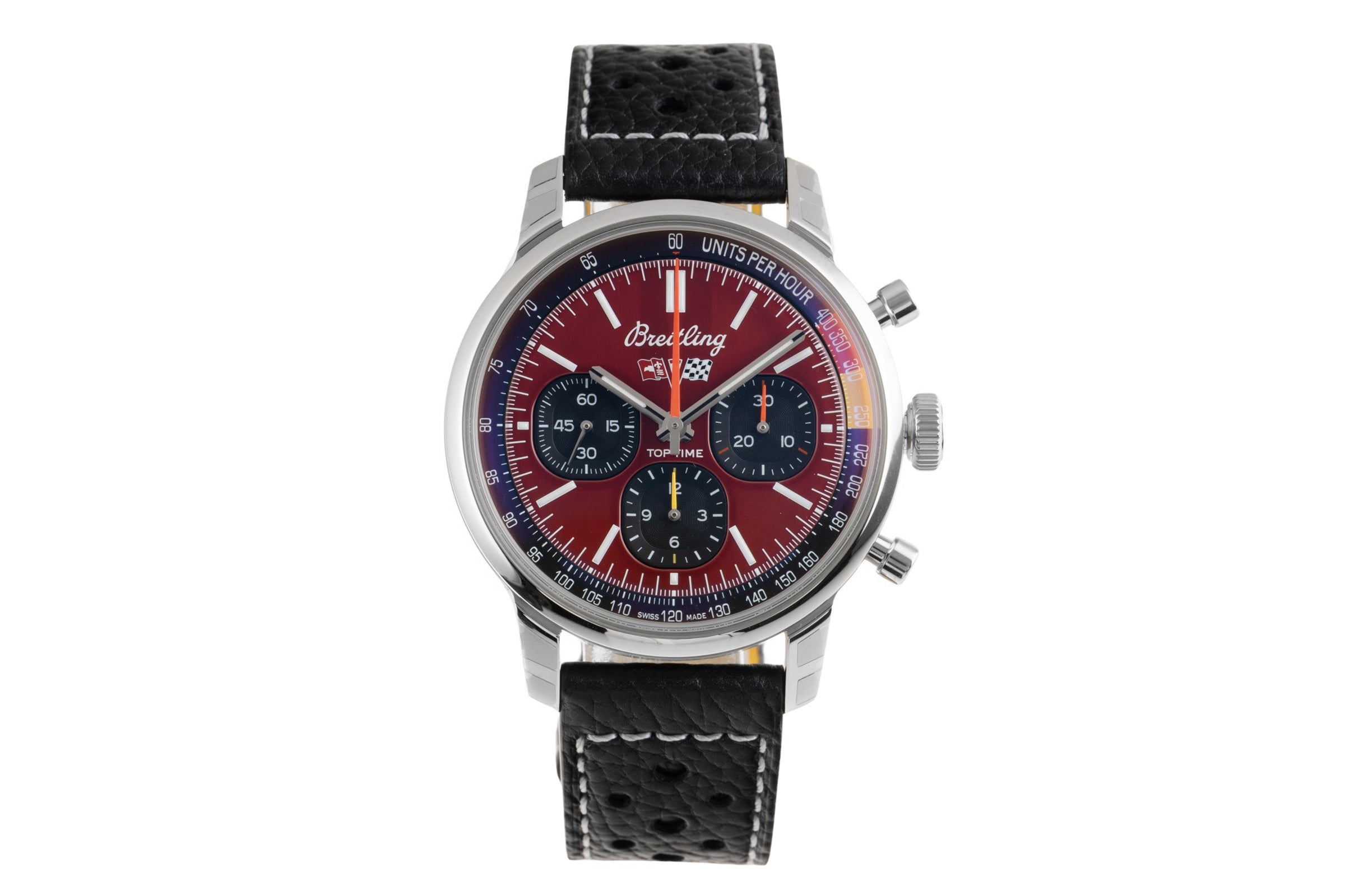 Breitling Top Time chronograph steel automatic men's watch AB01761A1K1X1 LP: 7250EUR  [2602175]